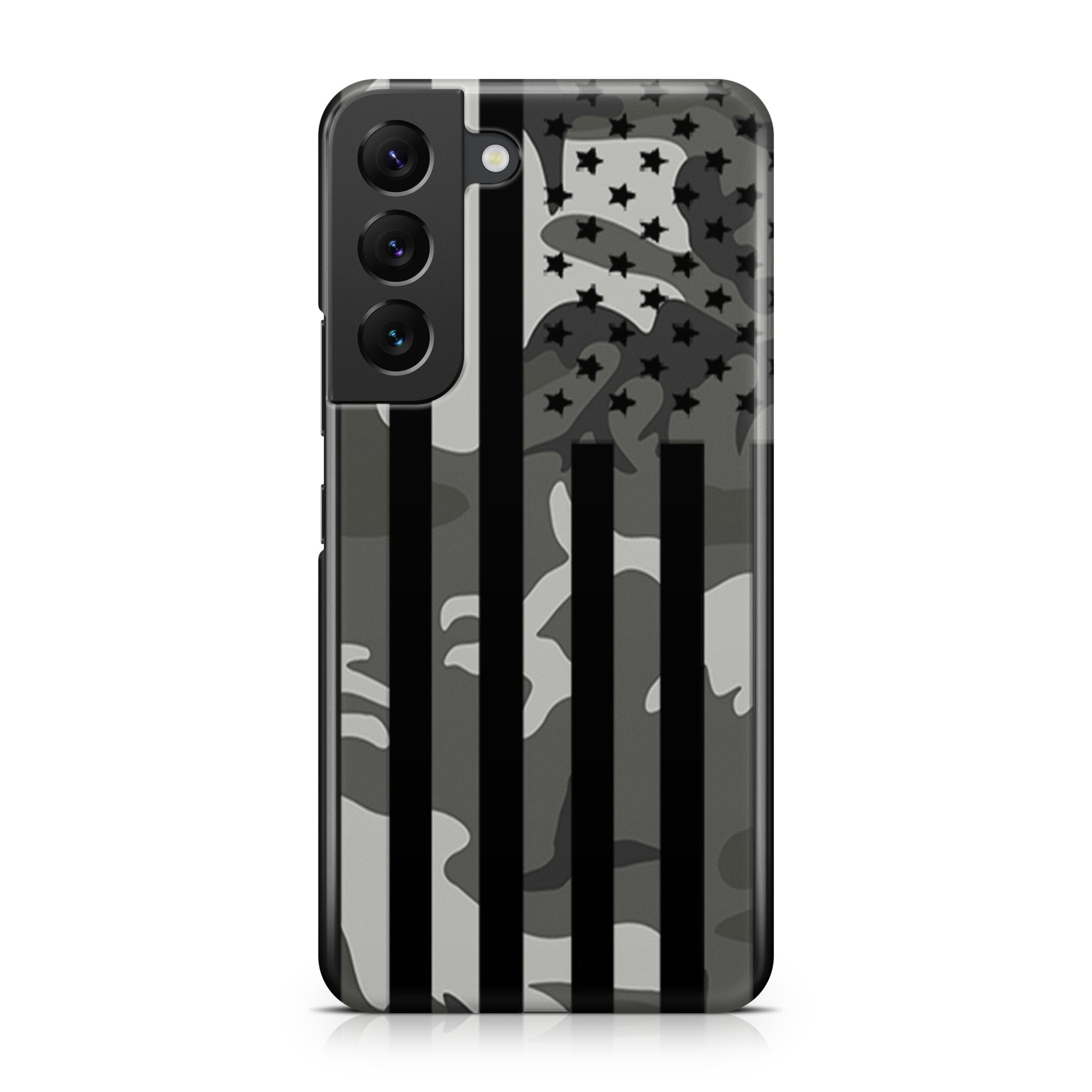 Camo American Flag - Samsung phone case designs by CaseSwagger