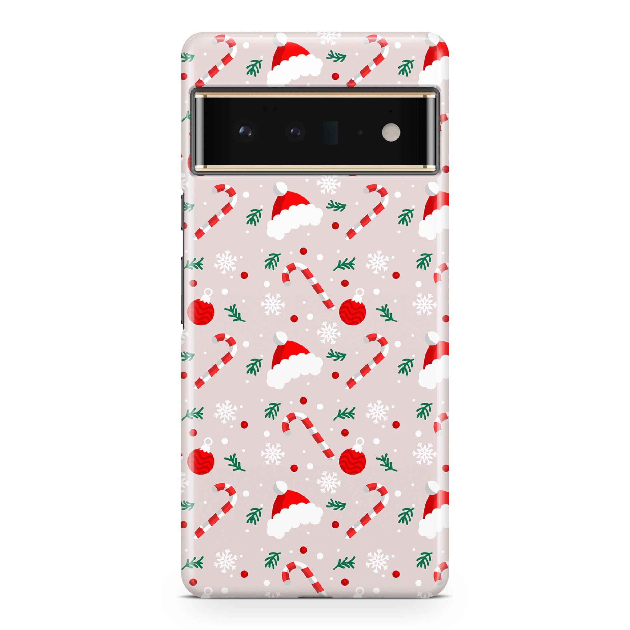Candy Cane Christmas - Google phone case designs by CaseSwagger