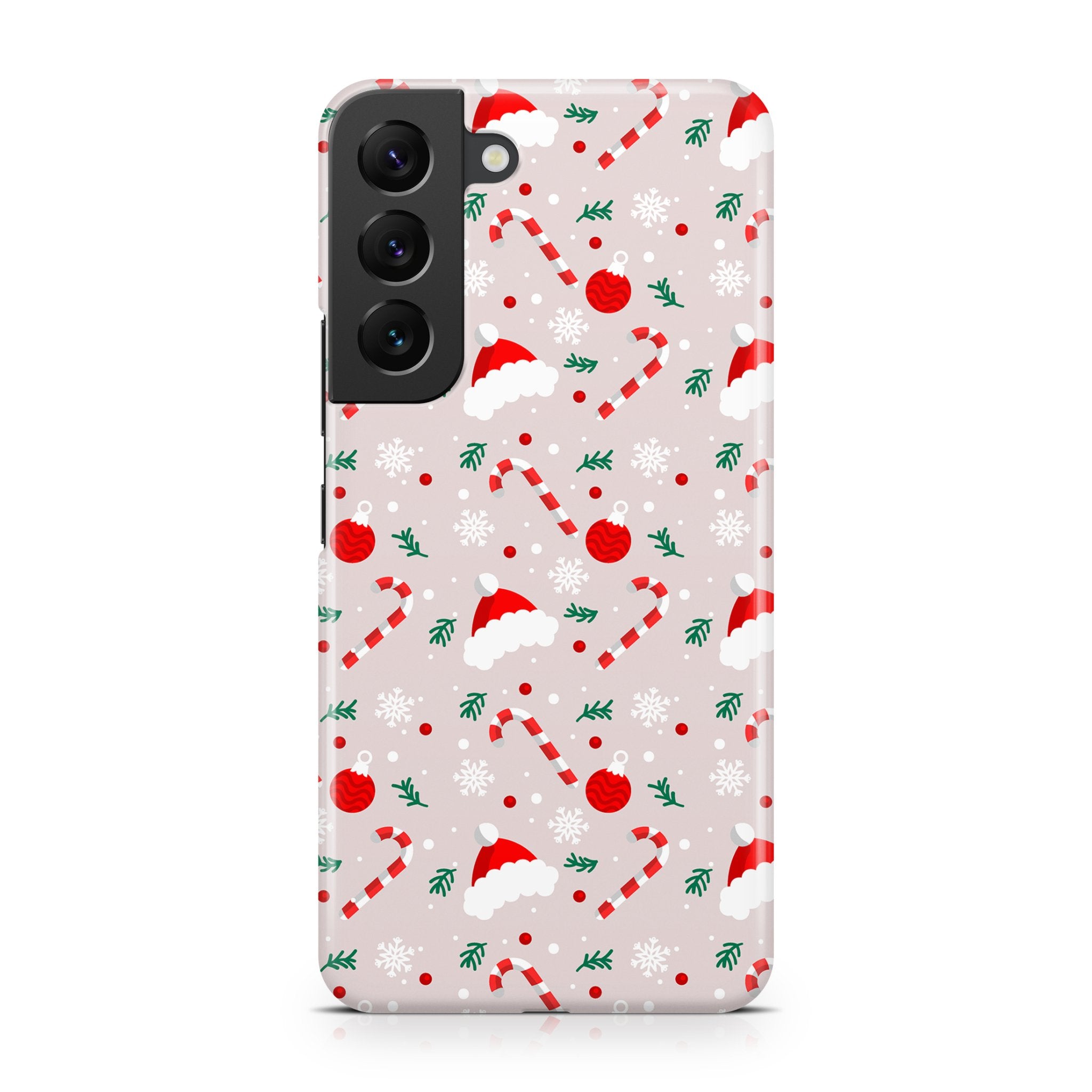Candy Cane Christmas - Samsung phone case designs by CaseSwagger