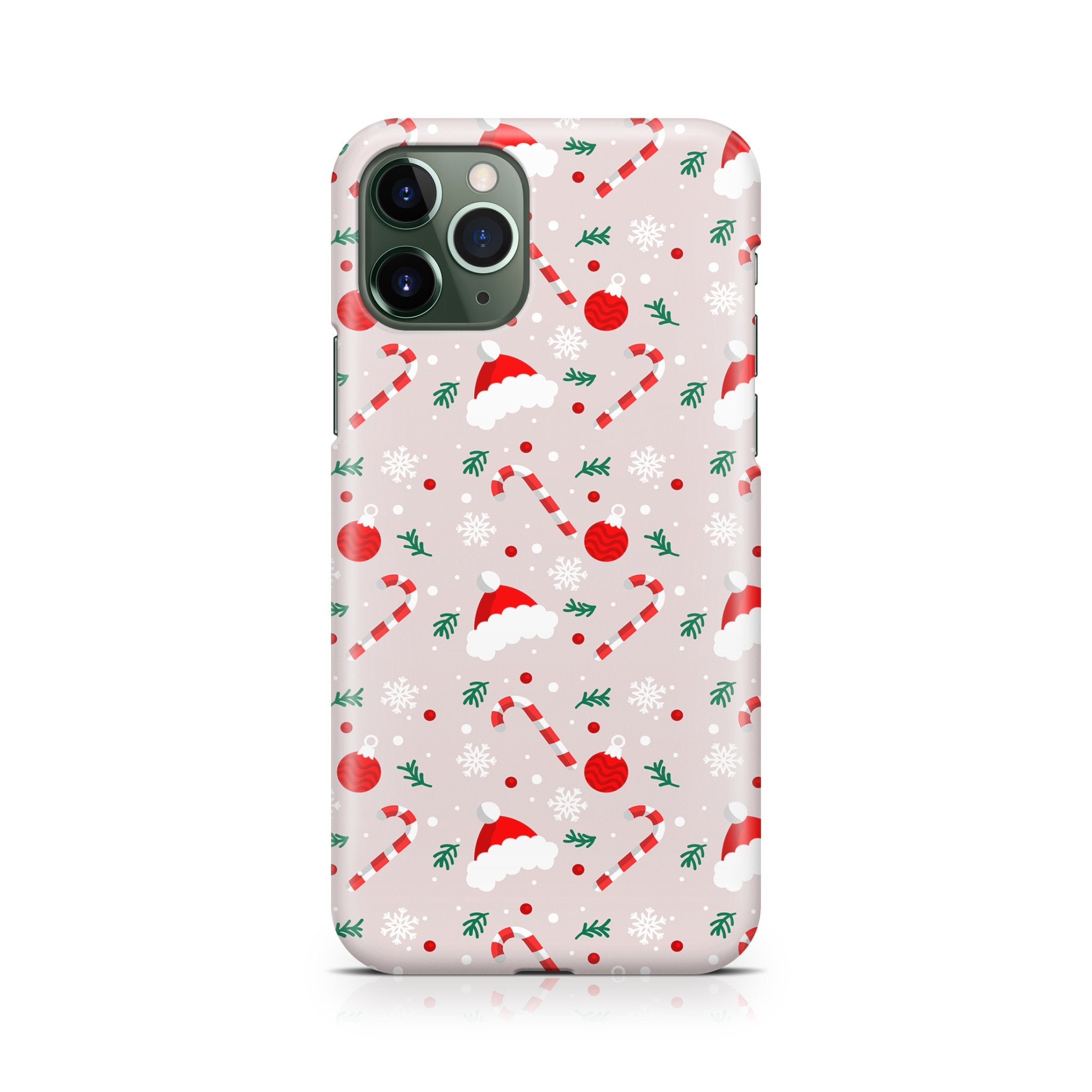 Candy Cane Christmas - iPhone phone case designs by CaseSwagger