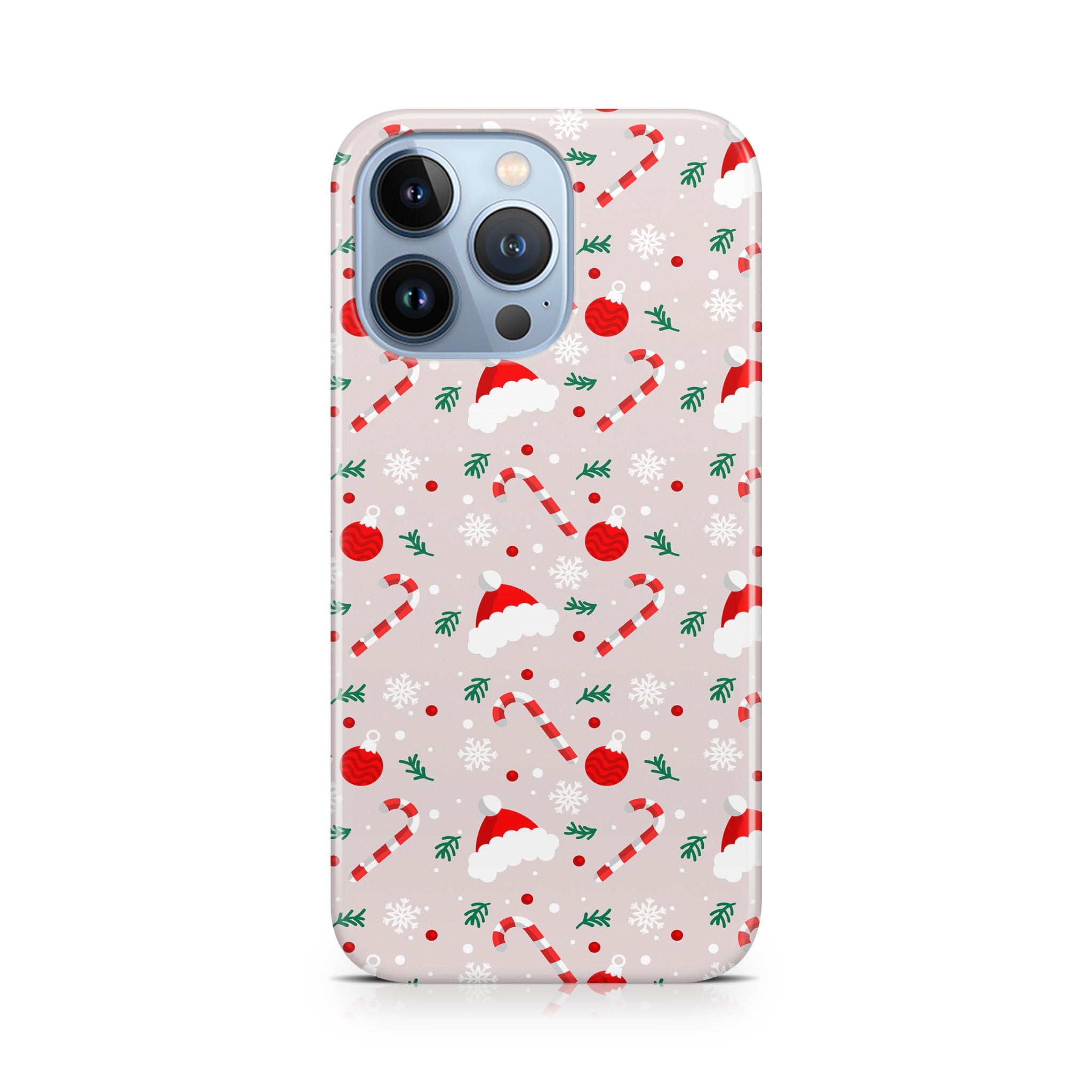 Candy Cane Christmas - iPhone phone case designs by CaseSwagger