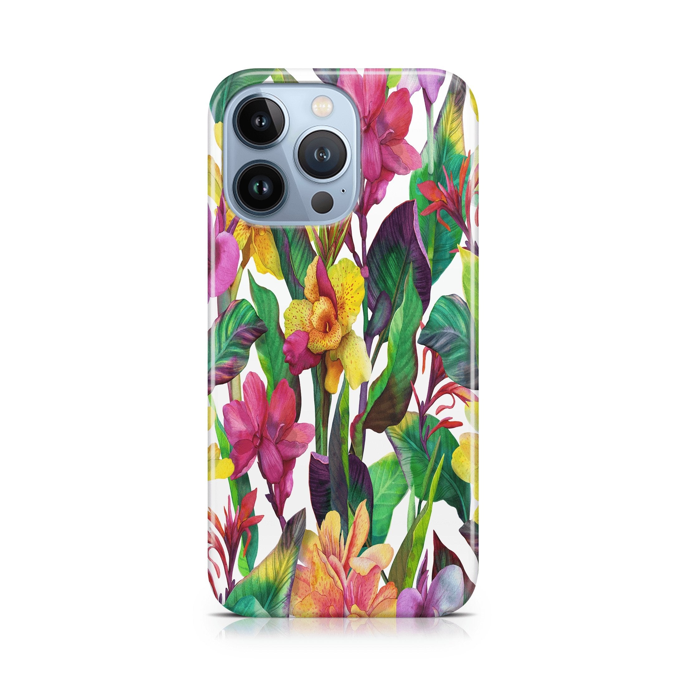 Canna Lily - iPhone phone case designs by CaseSwagger