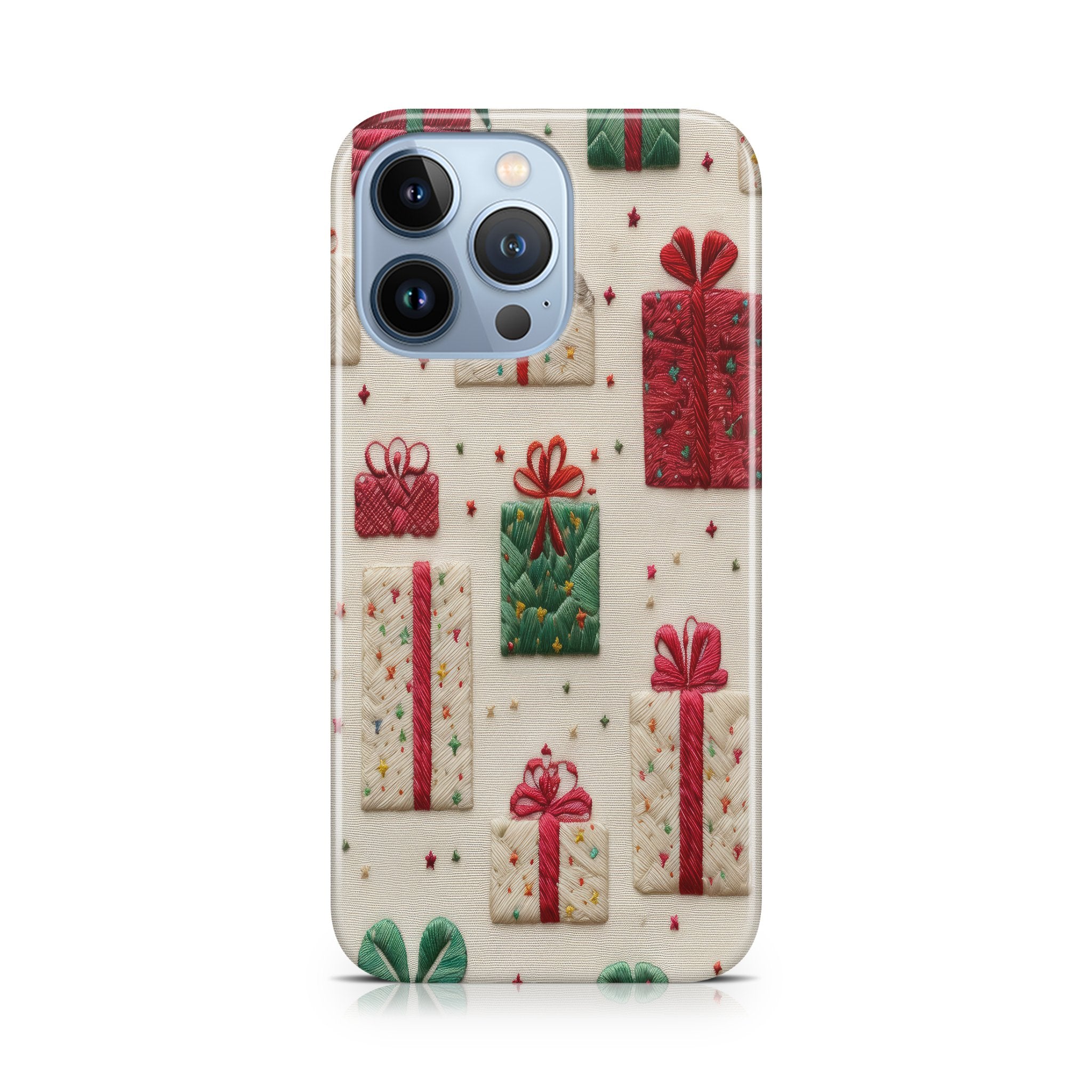 Christmas Presents - iPhone phone case designs by CaseSwagger