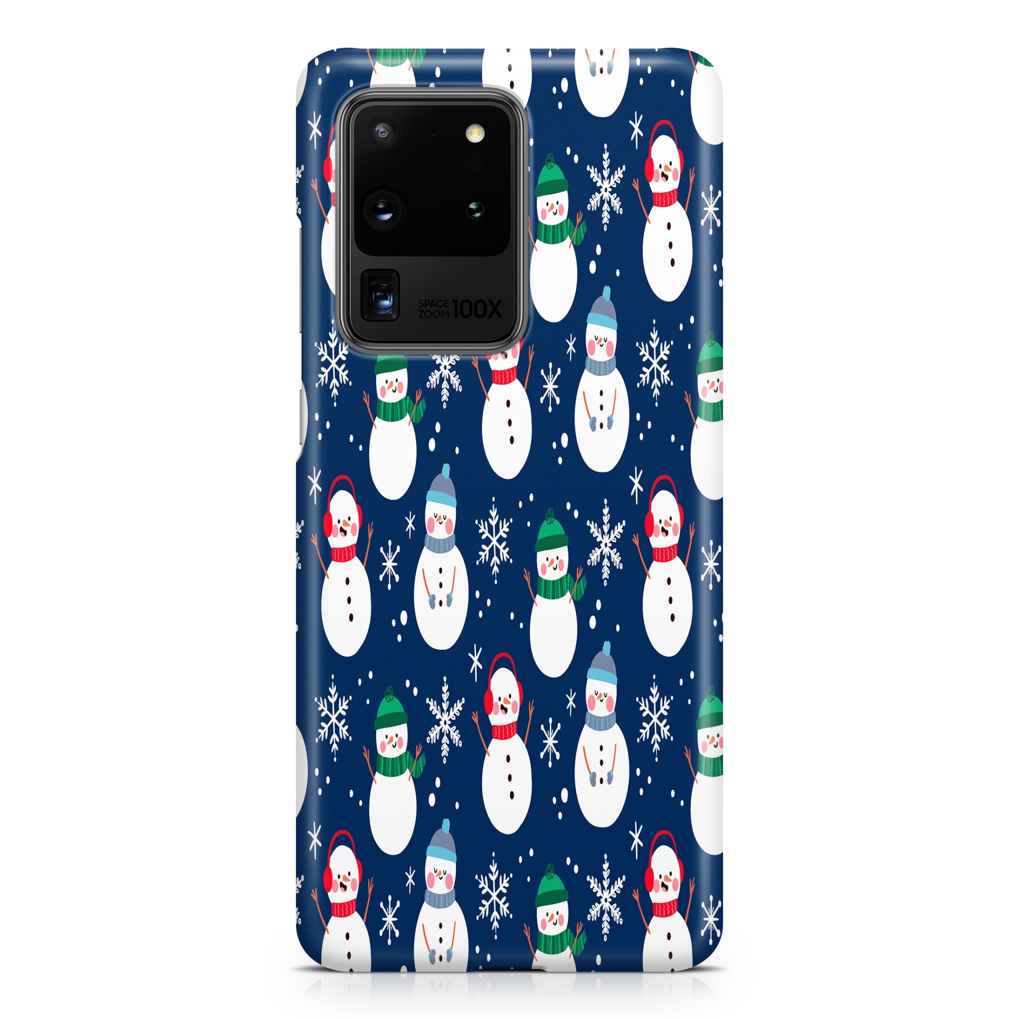 Christmas Snowman - Samsung phone case designs by CaseSwagger