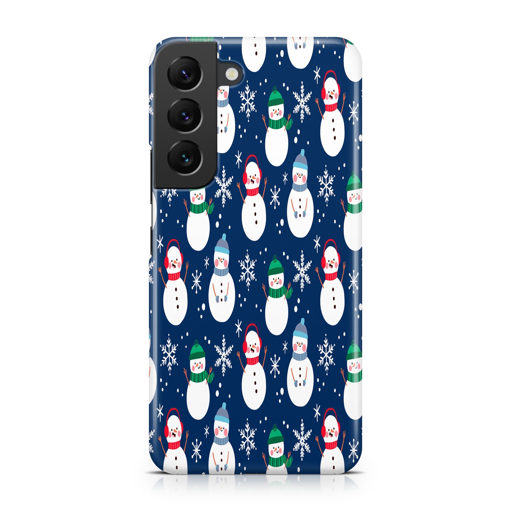 Christmas Snowman - Samsung phone case designs by CaseSwagger