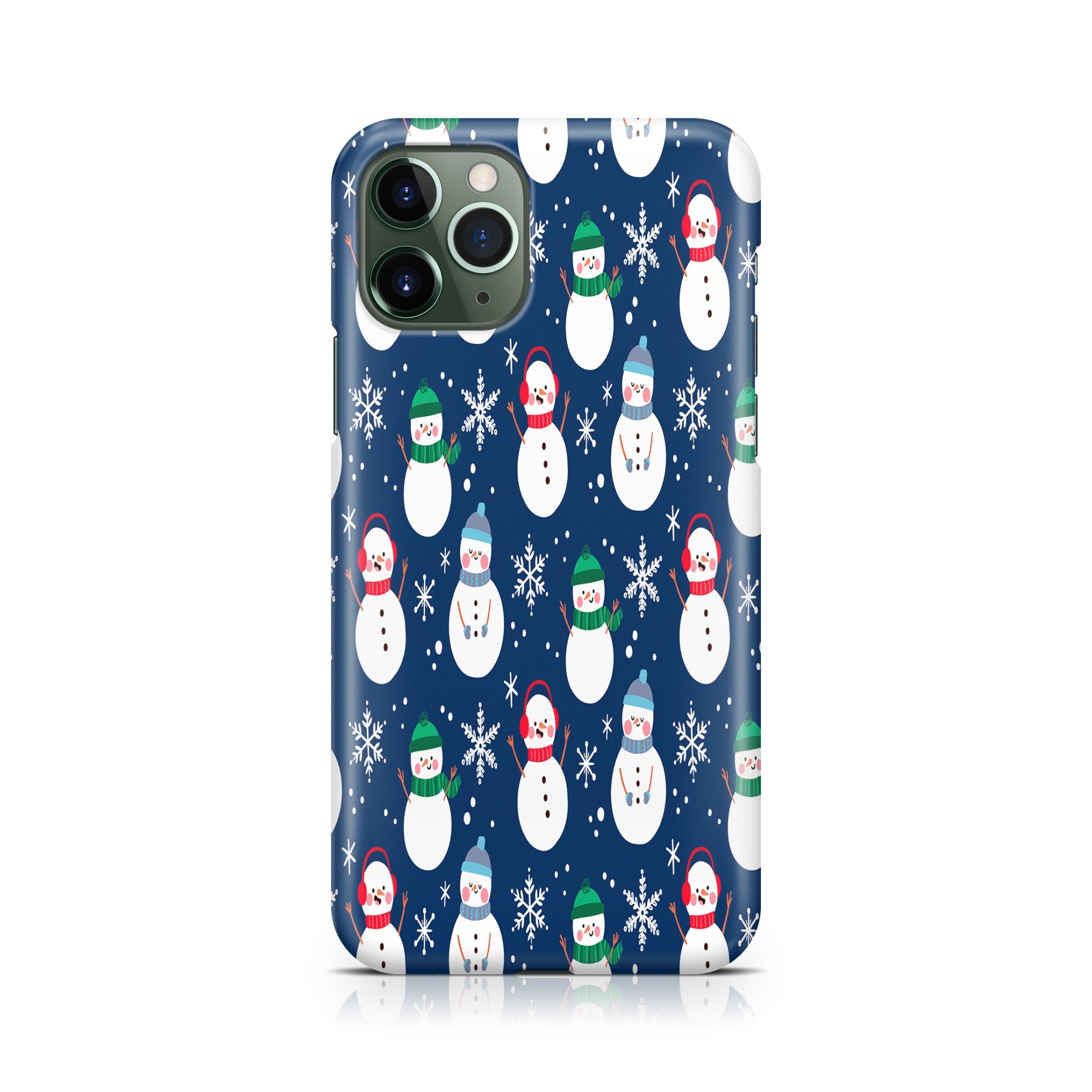 Christmas Snowman - iPhone phone case designs by CaseSwagger