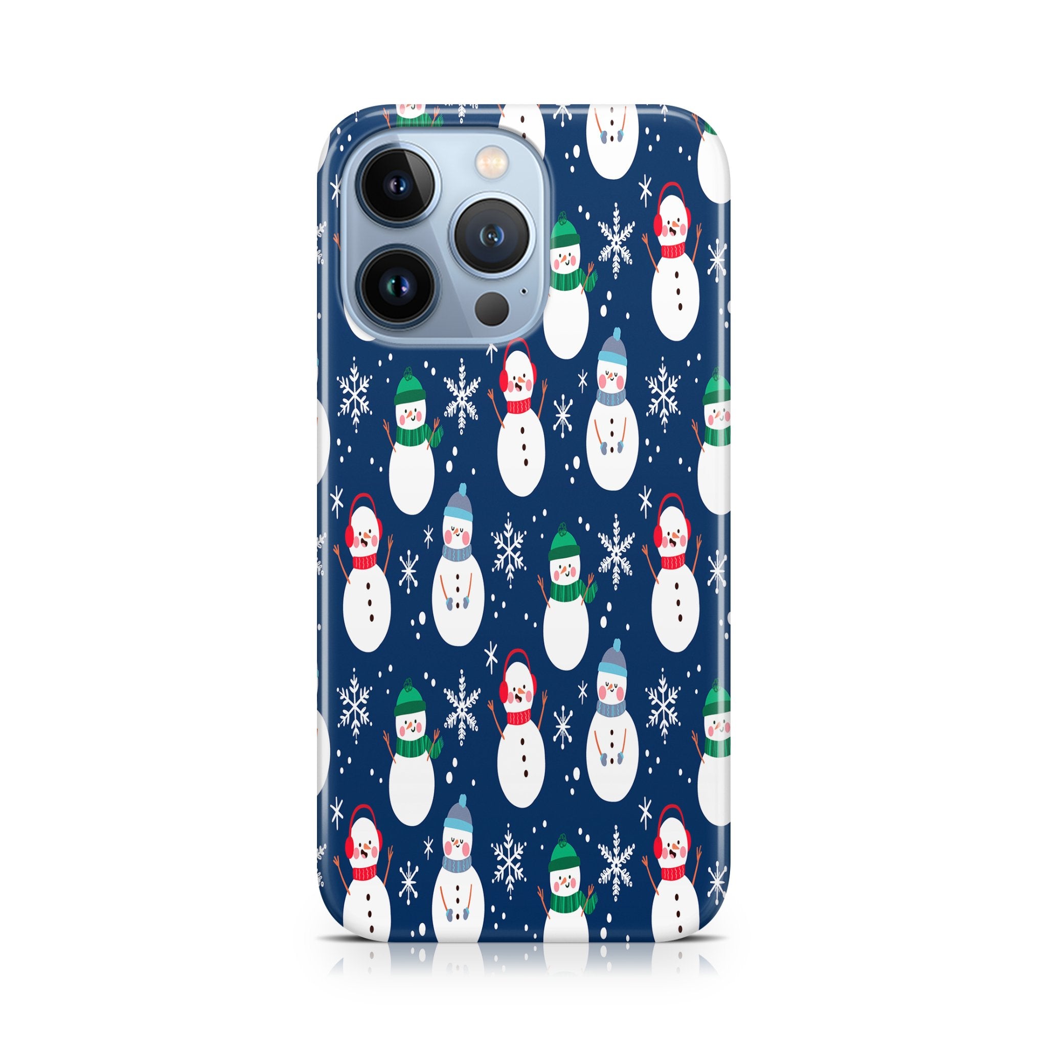 Christmas Snowman - iPhone phone case designs by CaseSwagger