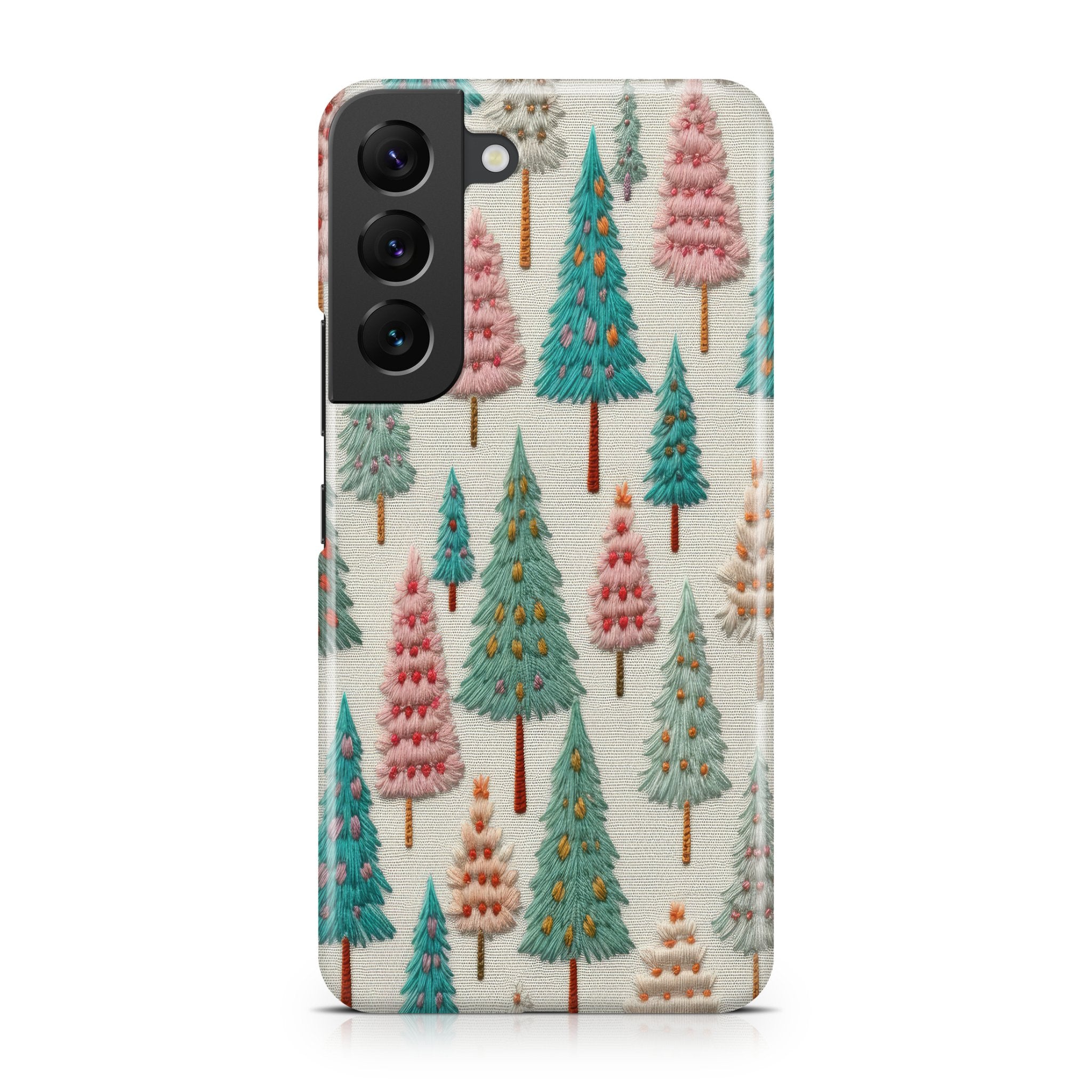 Christmas Trees - Samsung phone case designs by CaseSwagger