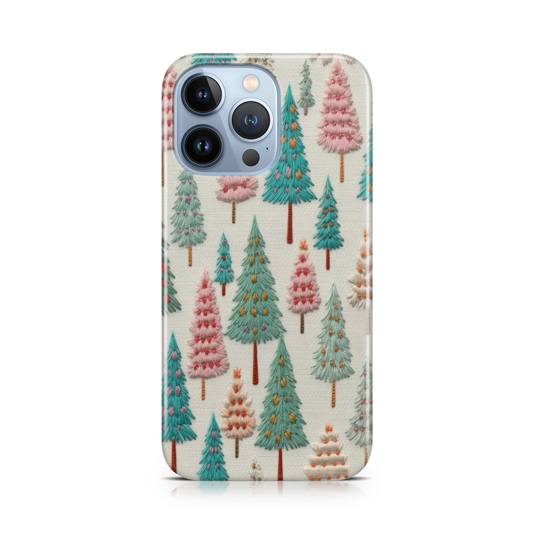 Christmas Trees - iPhone phone case designs by CaseSwagger