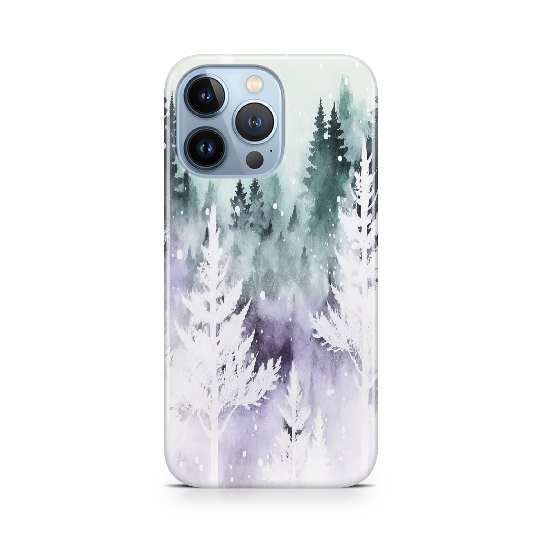 Cloudy Forest - iPhone phone case designs by CaseSwagger