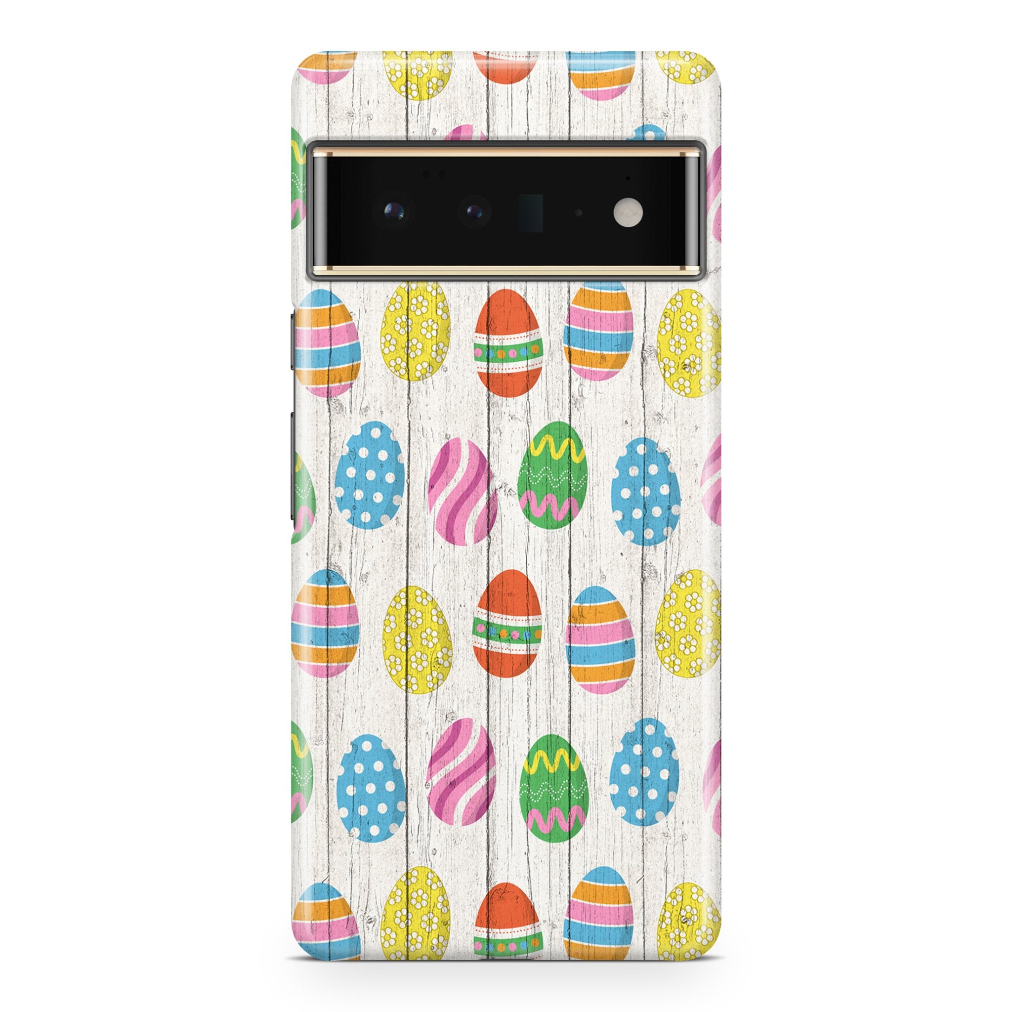 Colored Easter Eggs - Google phone case designs by CaseSwagger