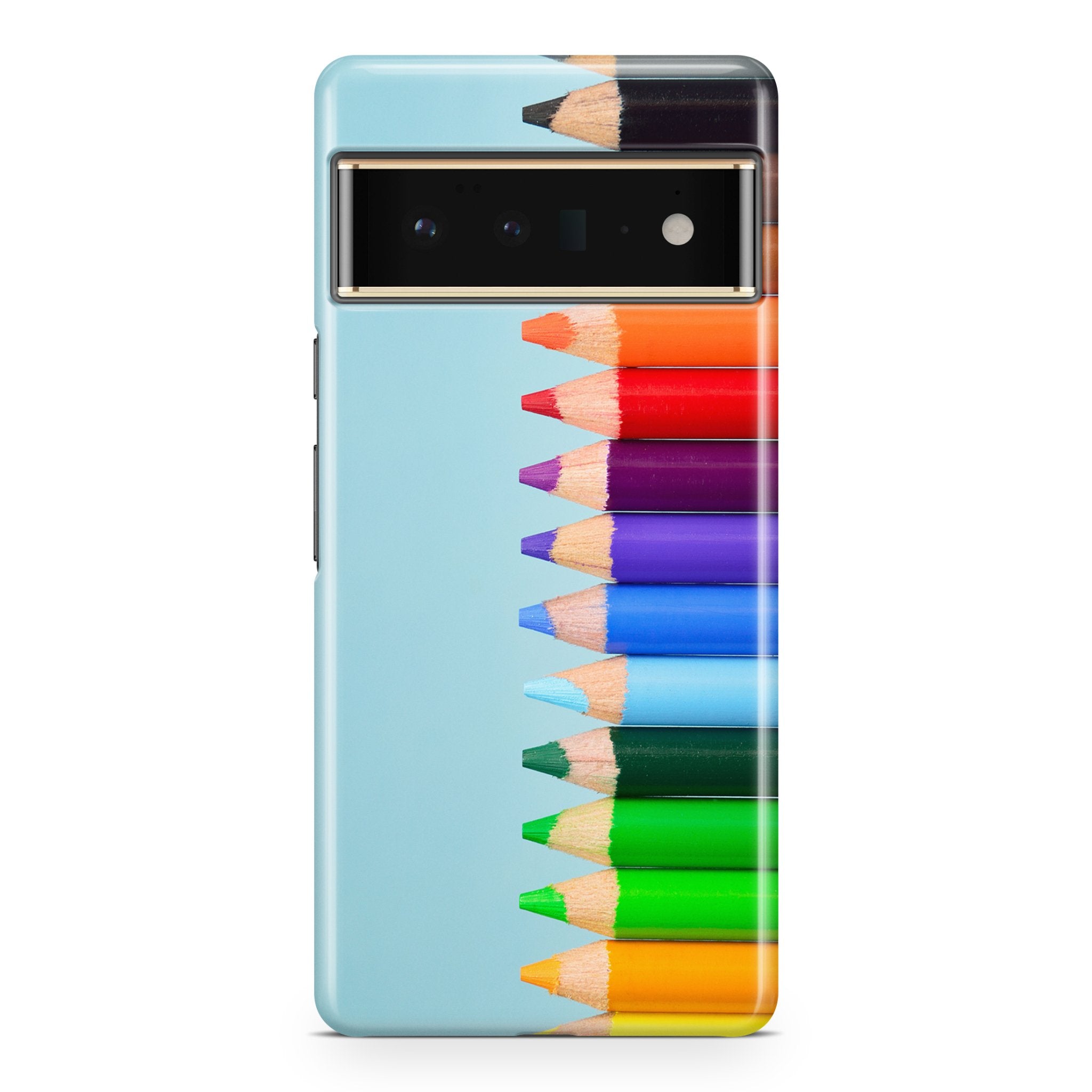 Colored Pencils - Google phone case designs by CaseSwagger
