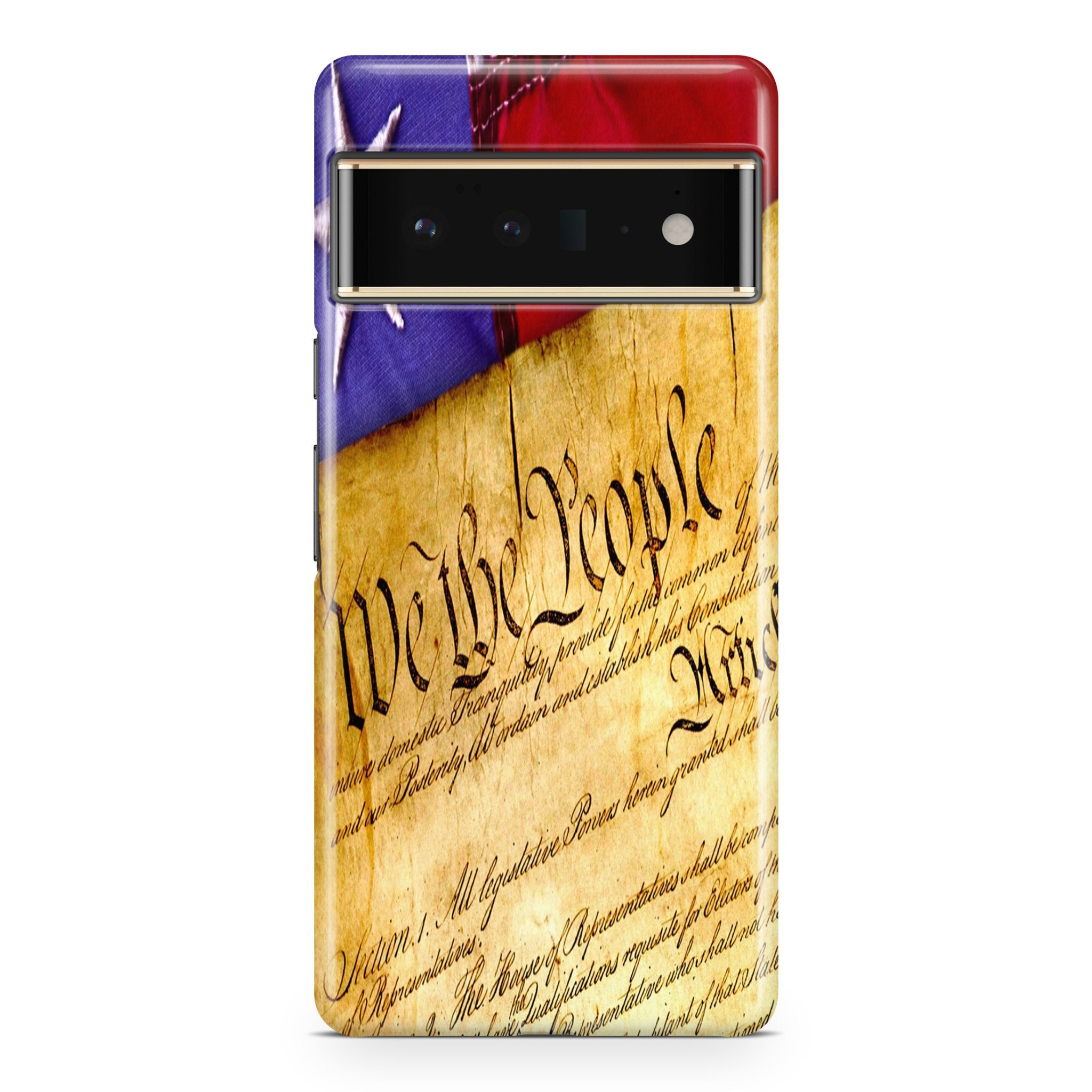 Constitution Flag - Google phone case designs by CaseSwagger