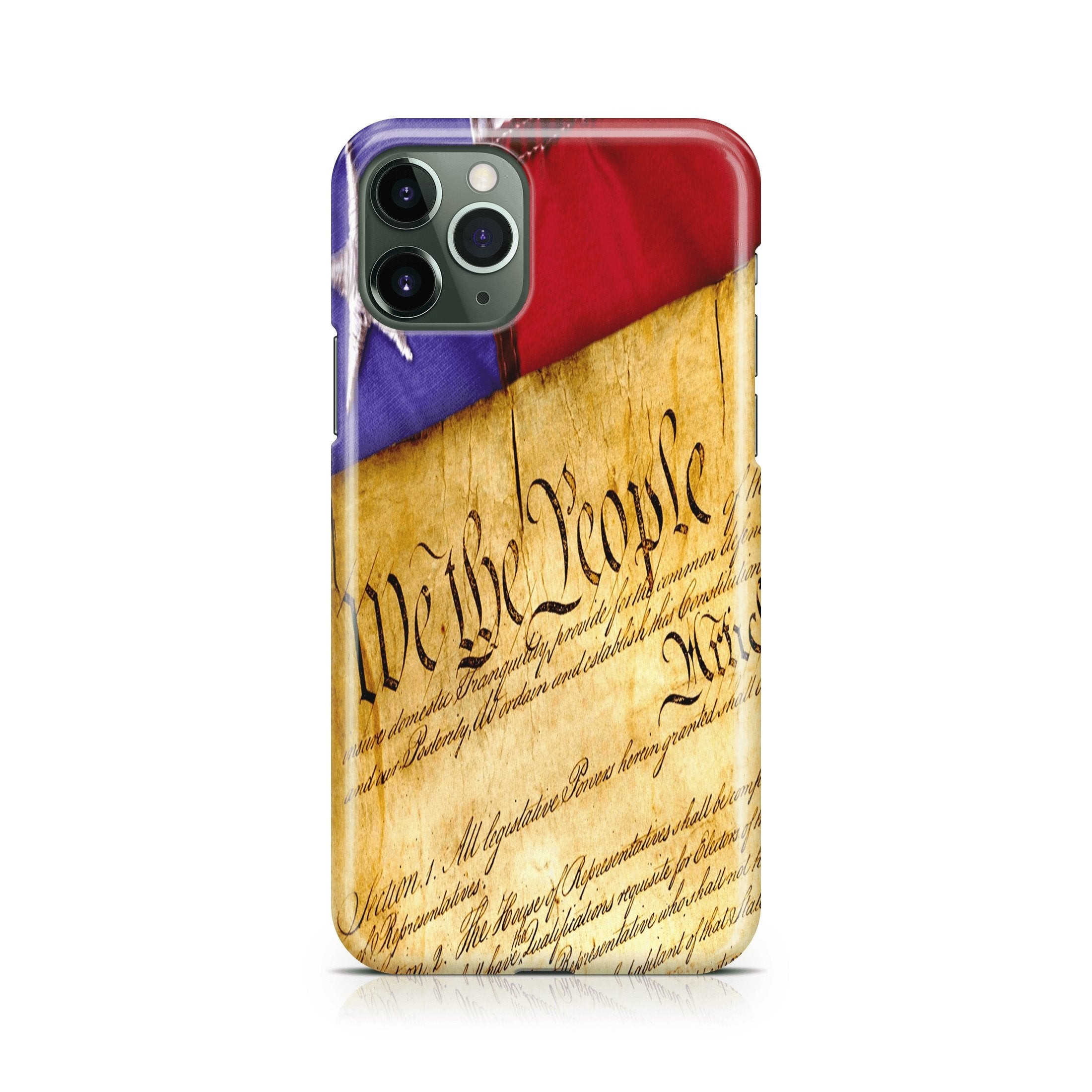 Constitution Flag - iPhone phone case designs by CaseSwagger