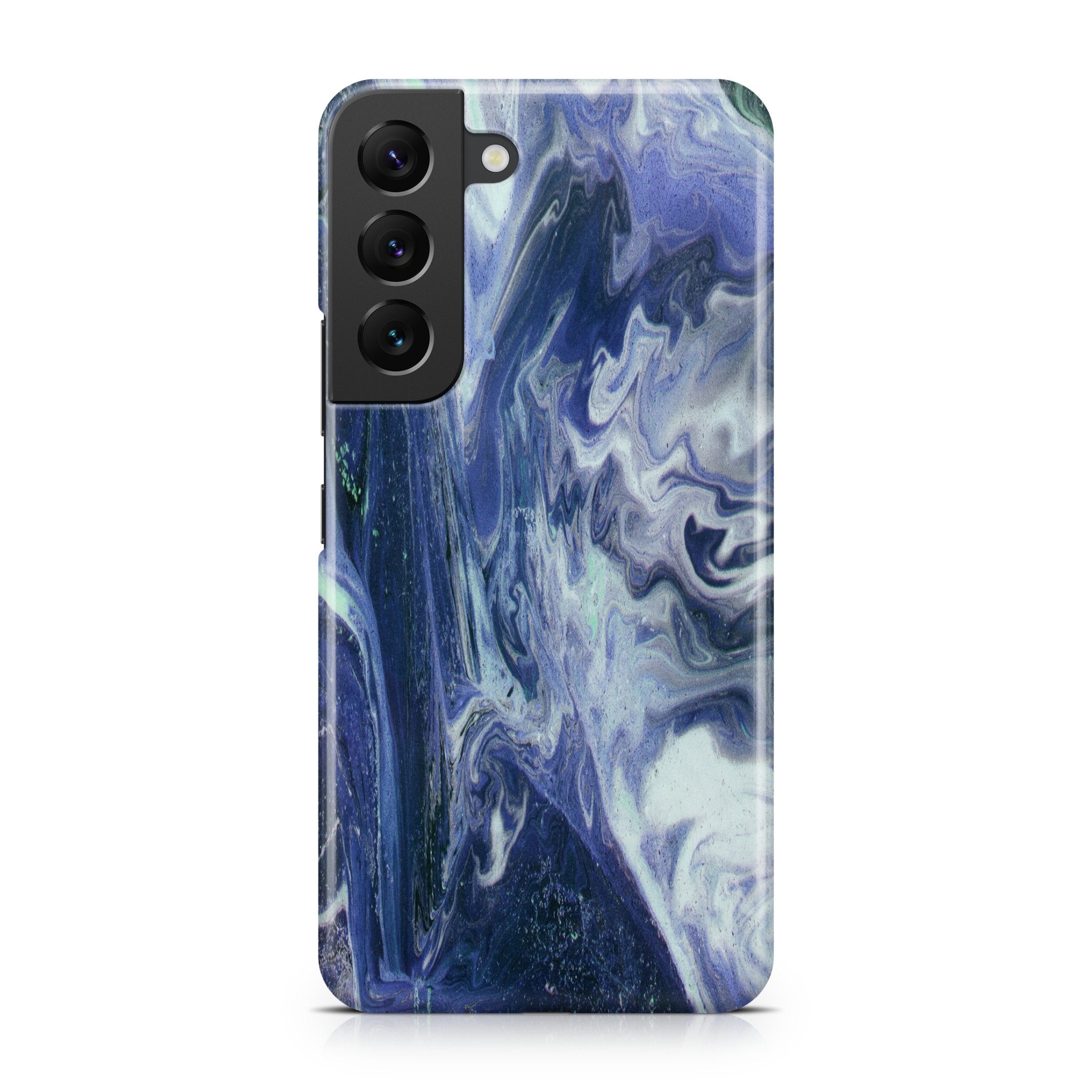 Dark Blue Agate - Samsung phone case designs by CaseSwagger
