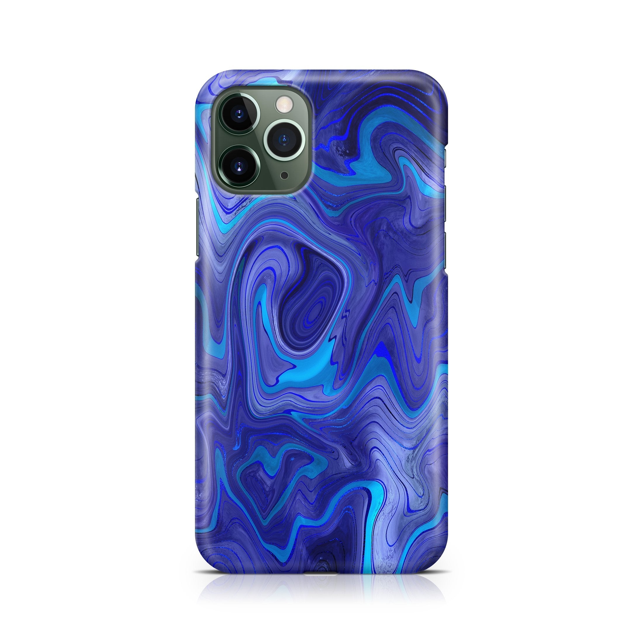 Dark Ocean Strata - iPhone phone case designs by CaseSwagger