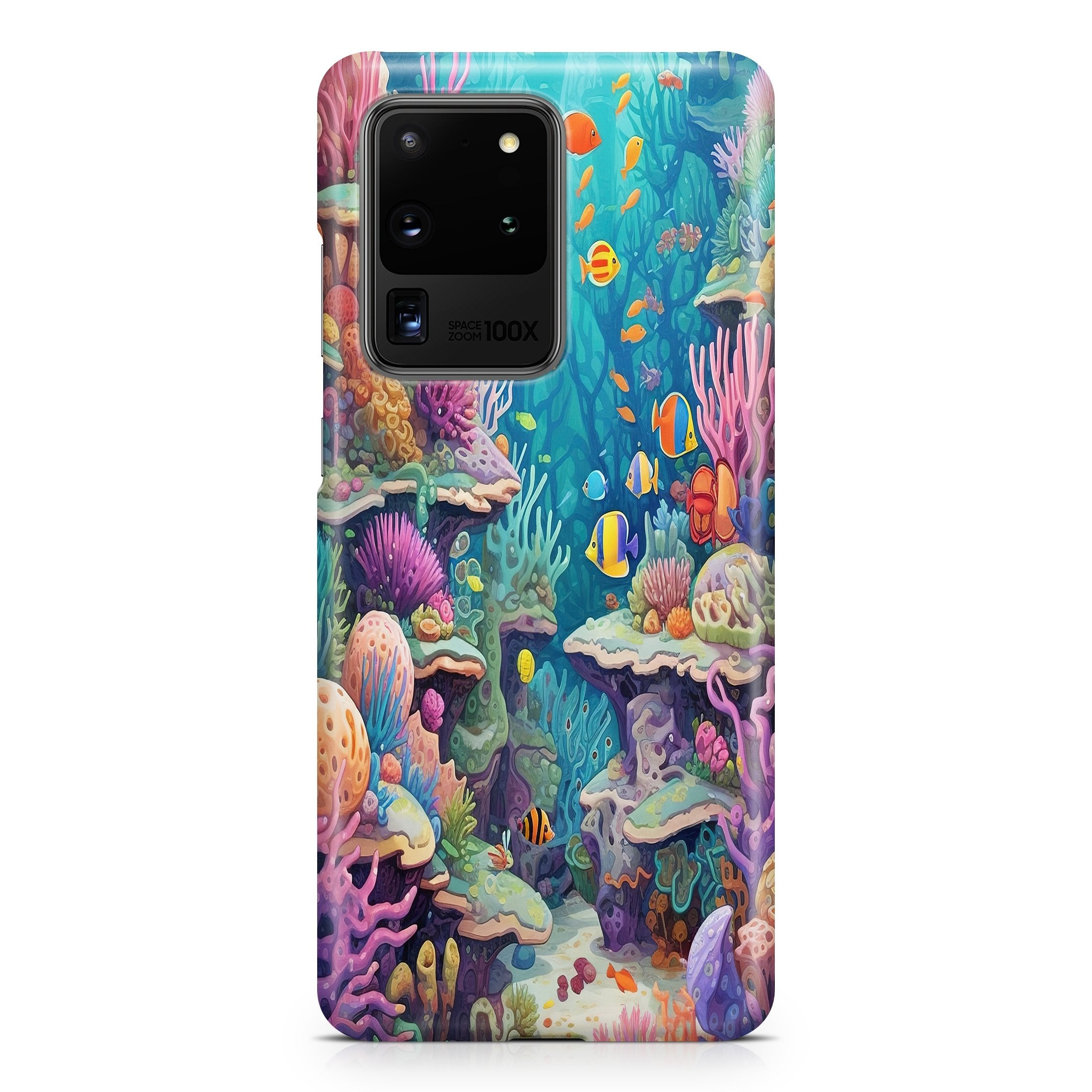 Daydream Coral - Samsung phone case designs by CaseSwagger