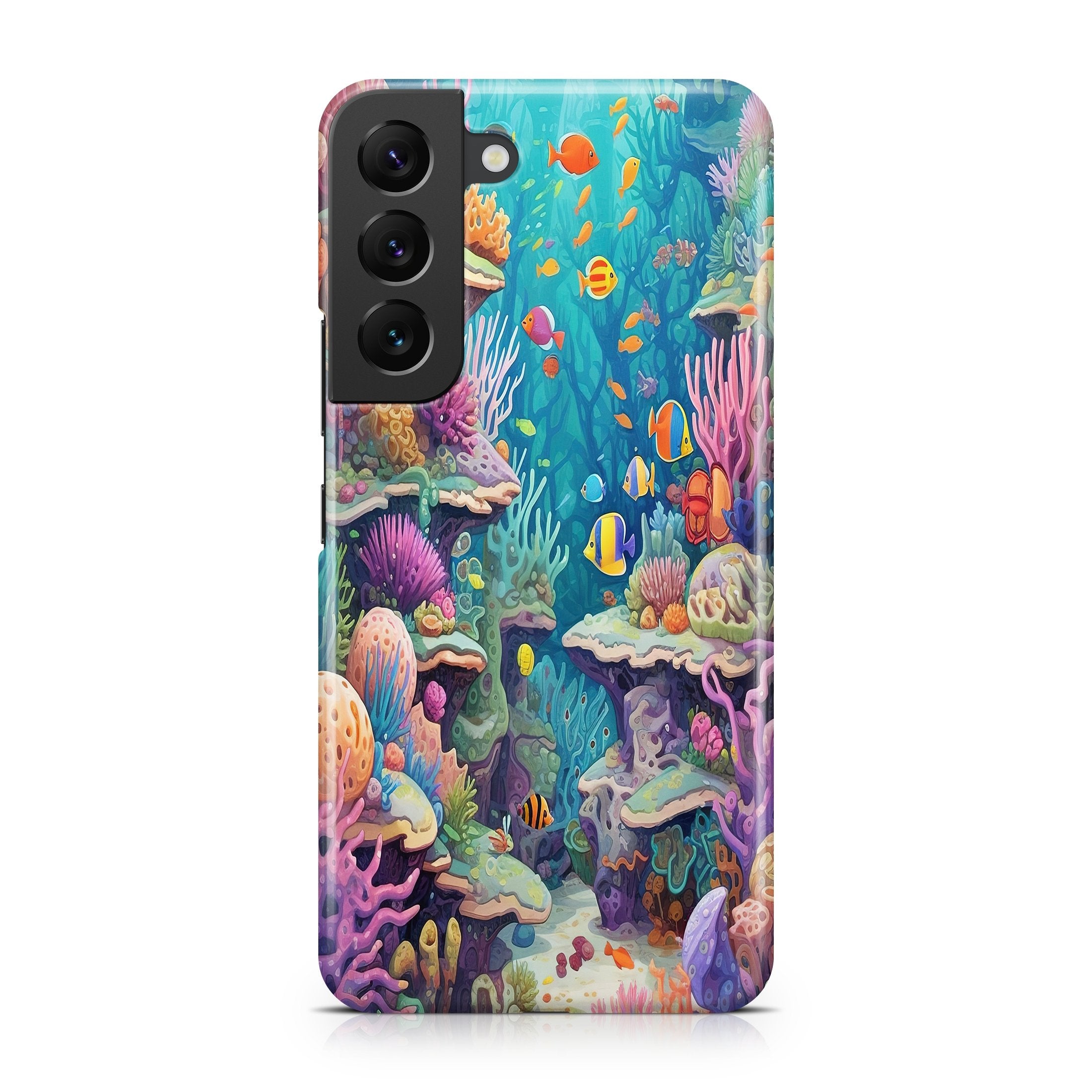 Daydream Coral - Samsung phone case designs by CaseSwagger