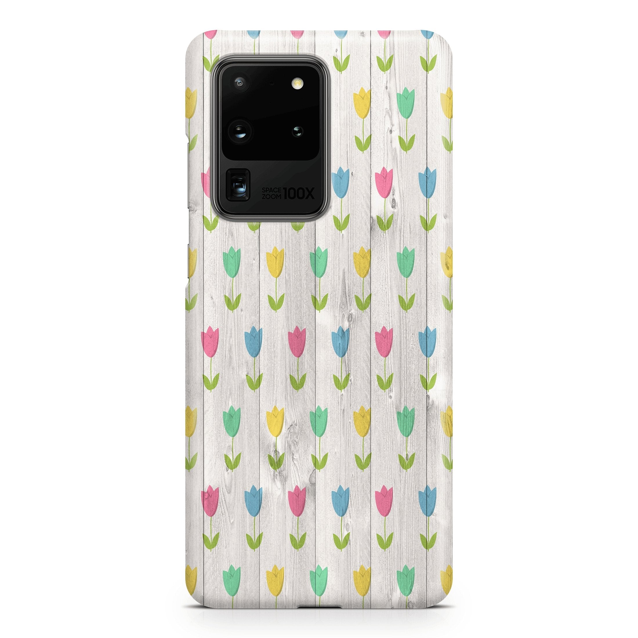 Easter Flowers - Samsung phone case designs by CaseSwagger