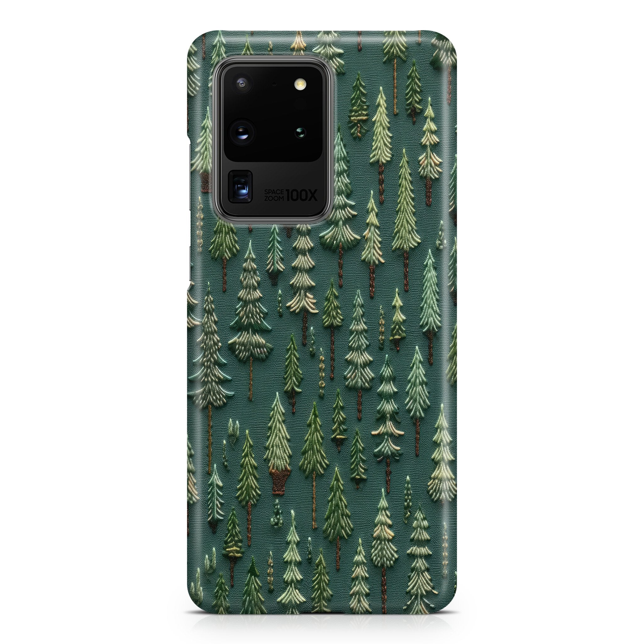 Embroidered Forest - Samsung phone case designs by CaseSwagger