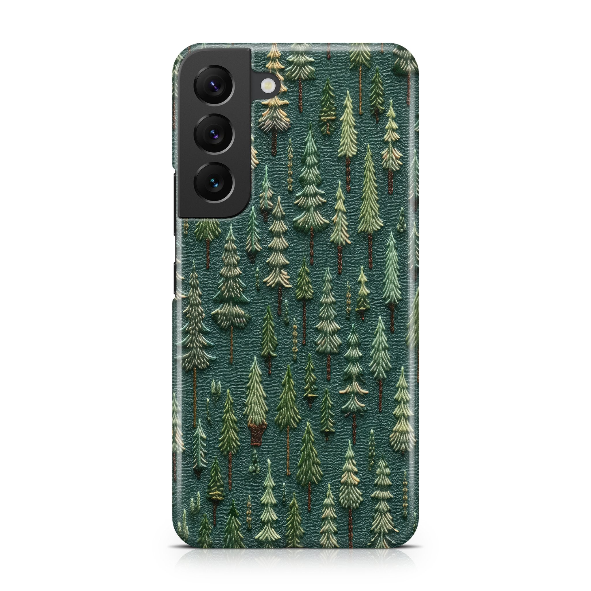 Embroidered Forest - Samsung phone case designs by CaseSwagger