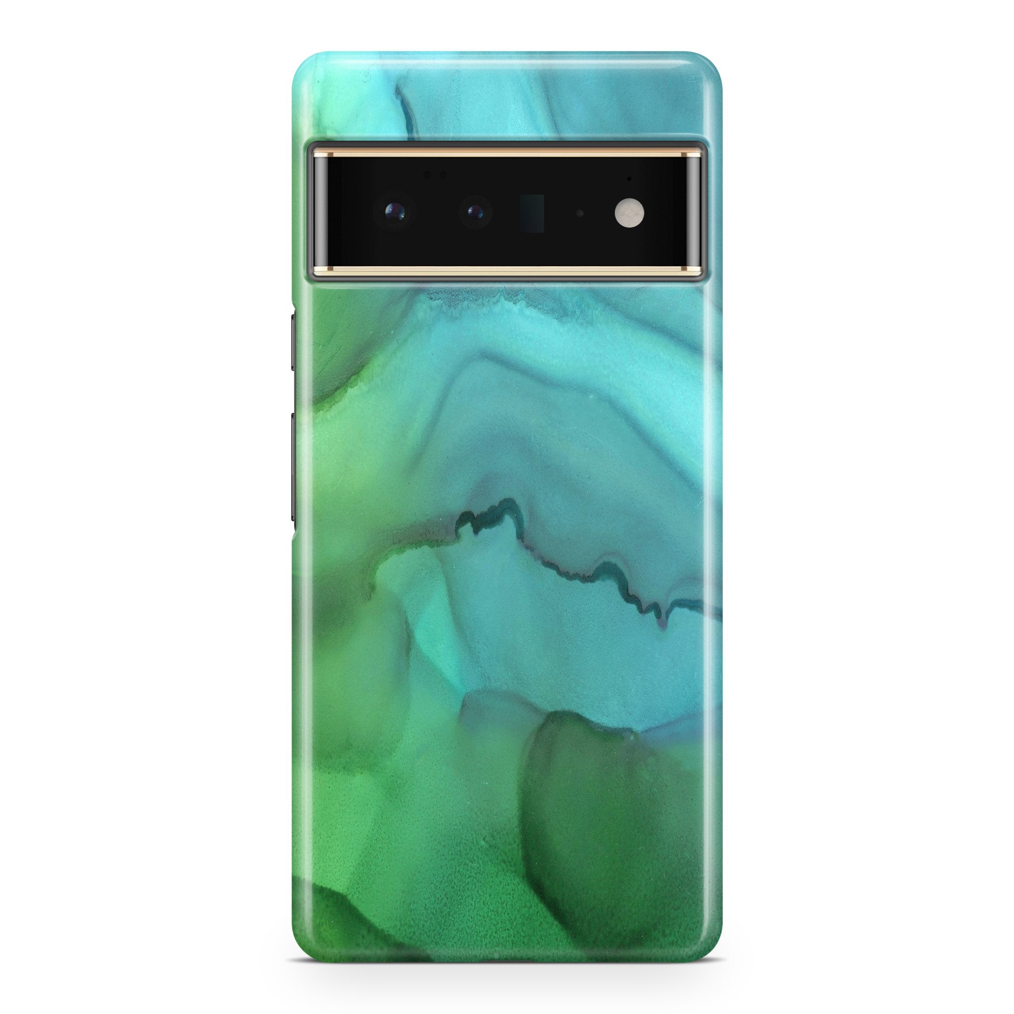 Emerald InkDeco - Google phone case designs by CaseSwagger