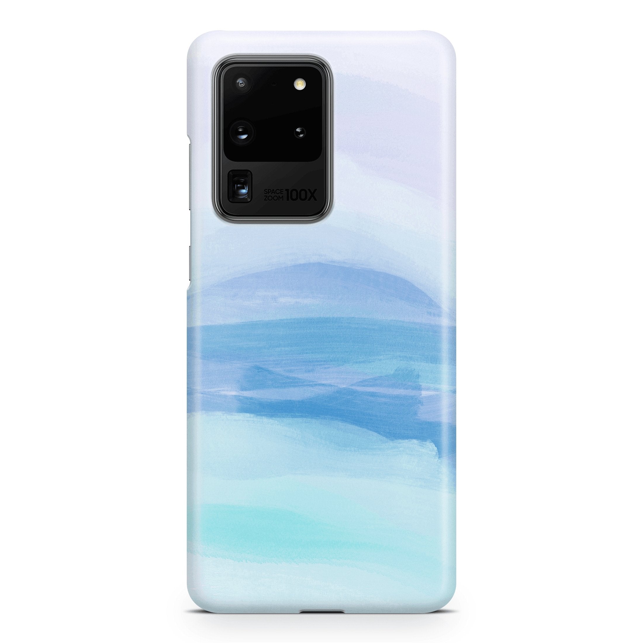 Fading Blue Ombre - Samsung phone case designs by CaseSwagger