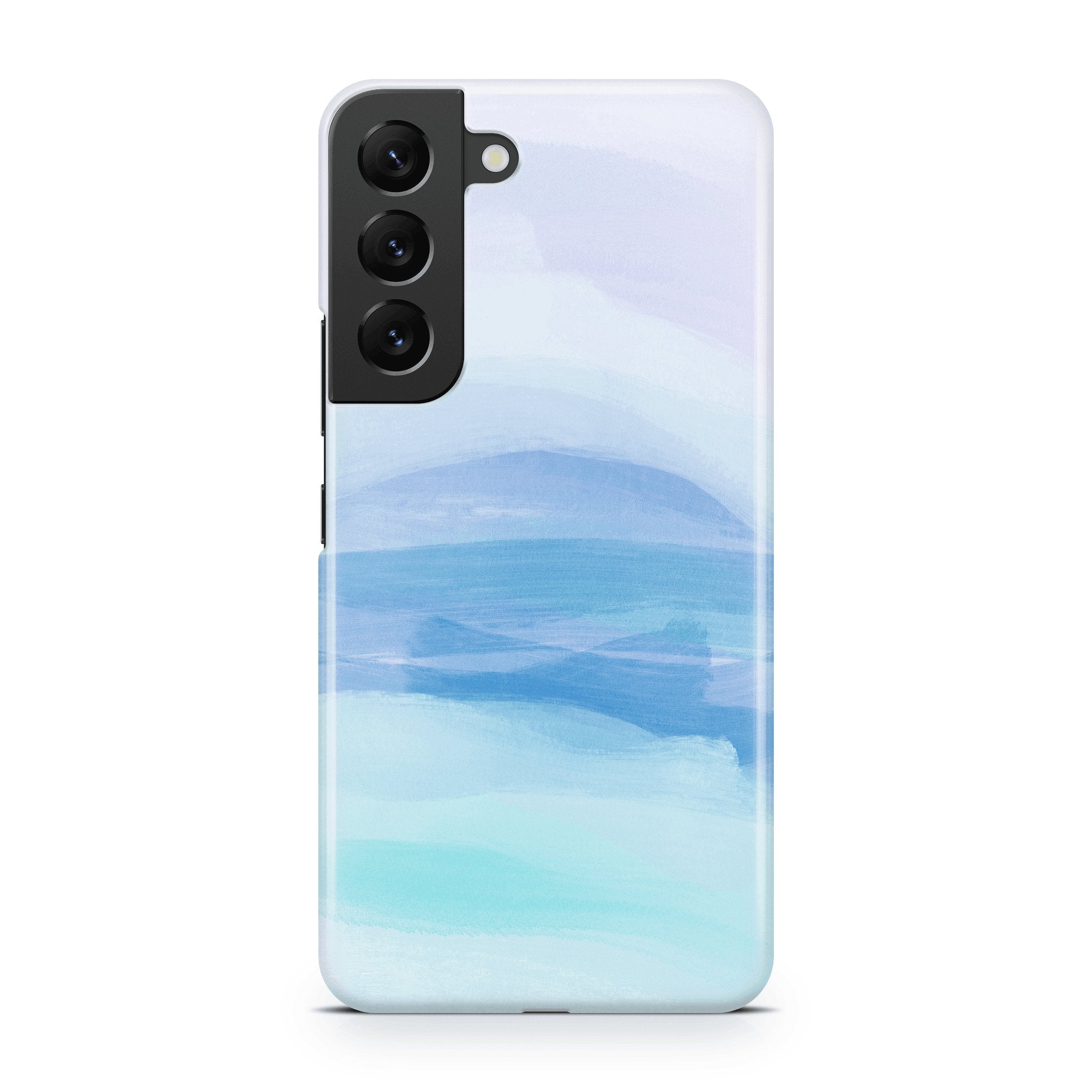 Fading Blue Ombre - Samsung phone case designs by CaseSwagger