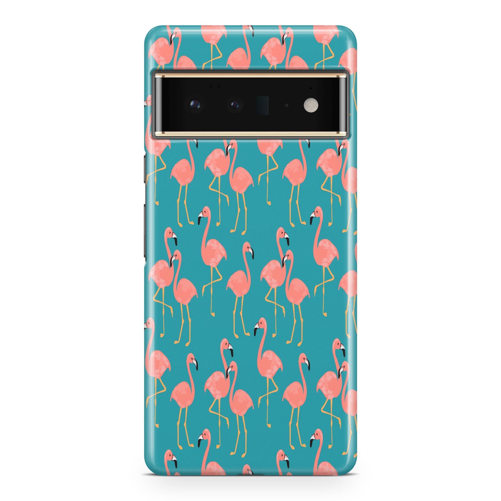 Flamingo Fiesta - Google phone case designs by CaseSwagger