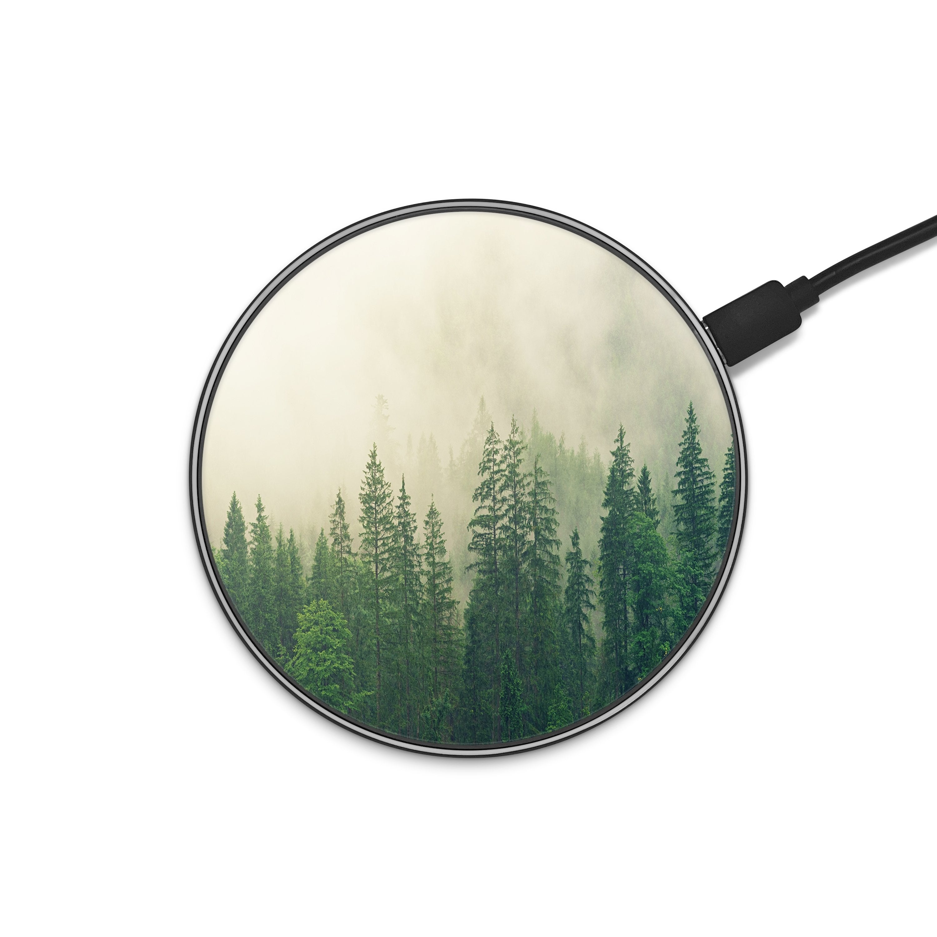 Fog Forest Wireless Charger phone case designs by CaseSwagger