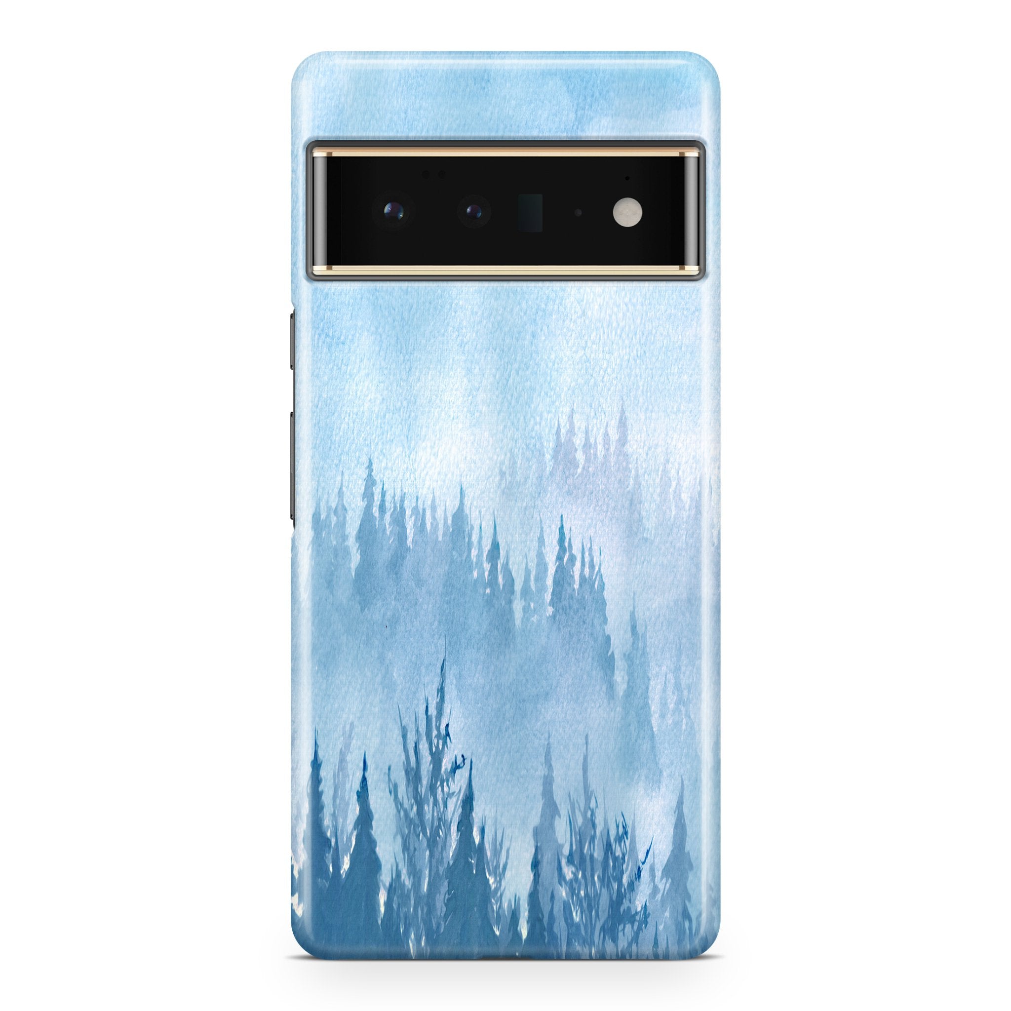 Foggy Blue - Google phone case designs by CaseSwagger