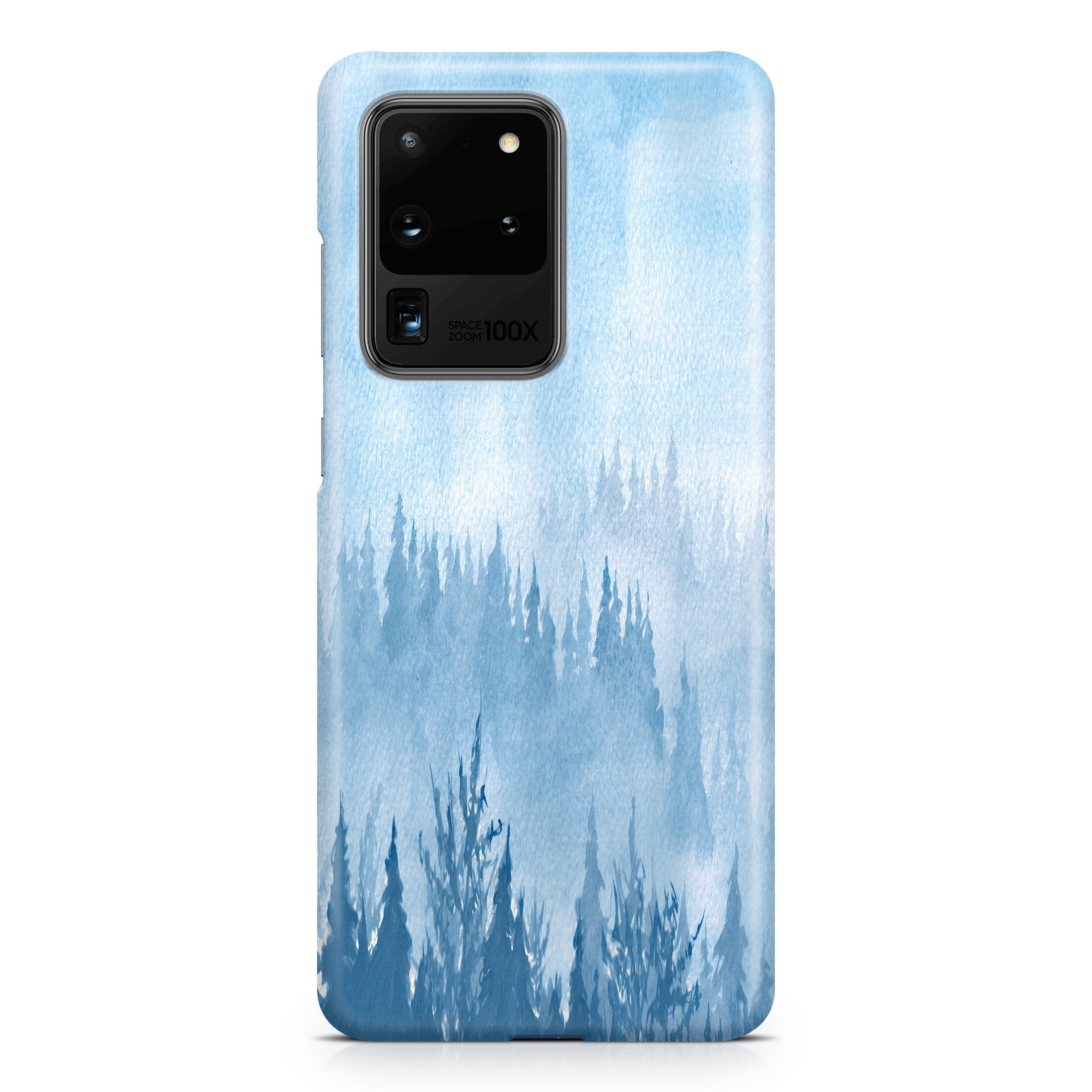 Foggy Blue - Samsung phone case designs by CaseSwagger