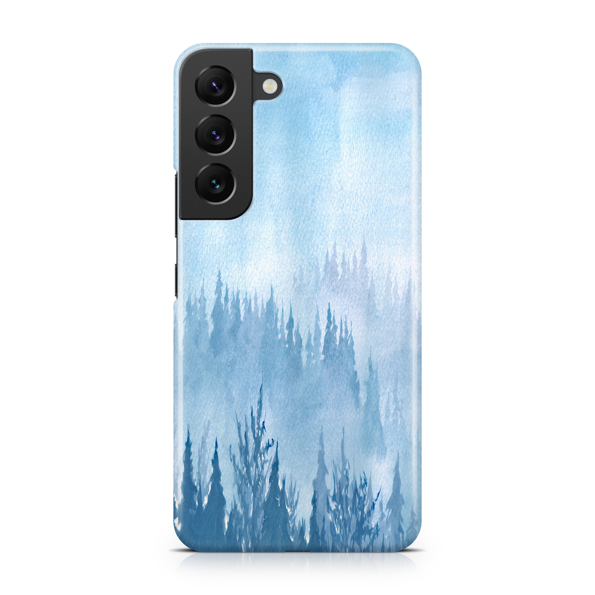 Foggy Blue - Samsung phone case designs by CaseSwagger