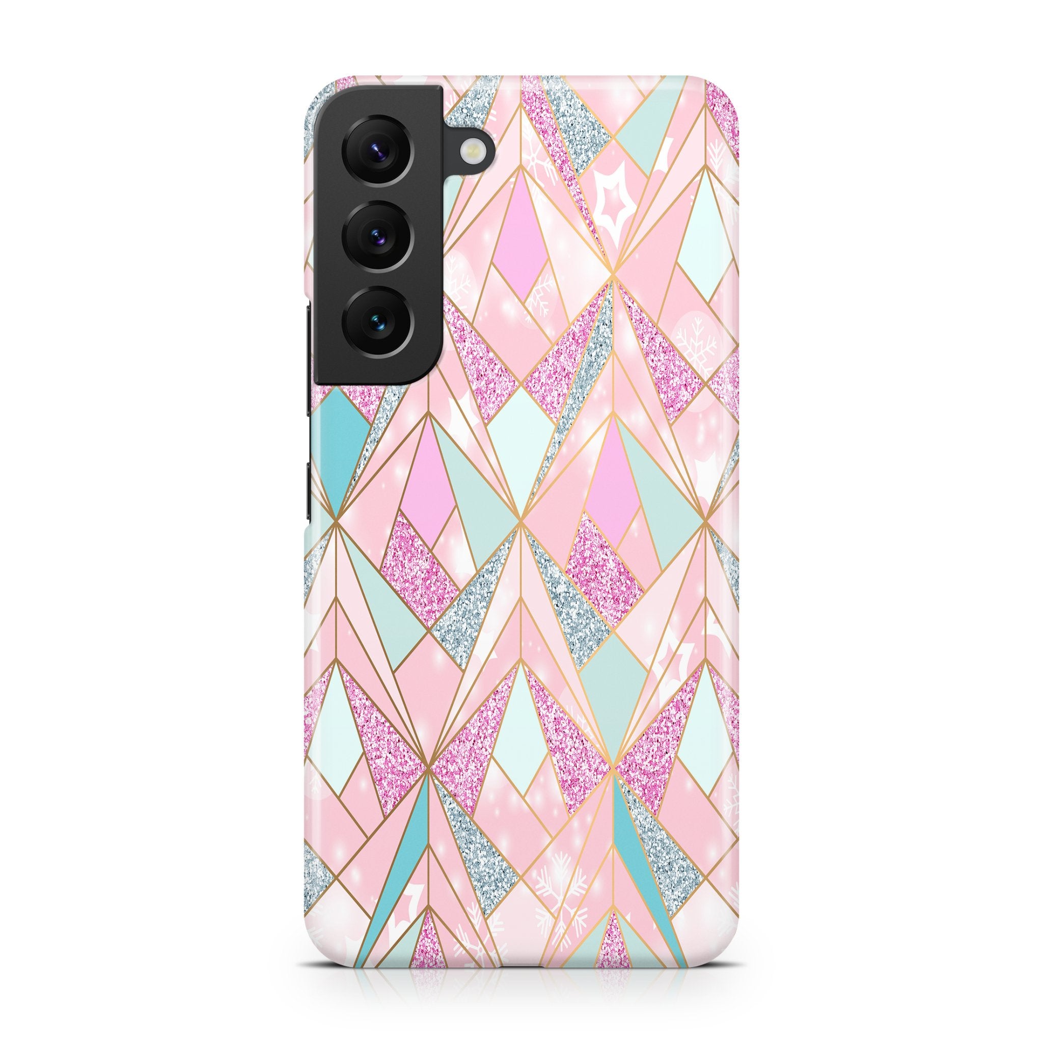 Geometric Winter - Samsung phone case designs by CaseSwagger
