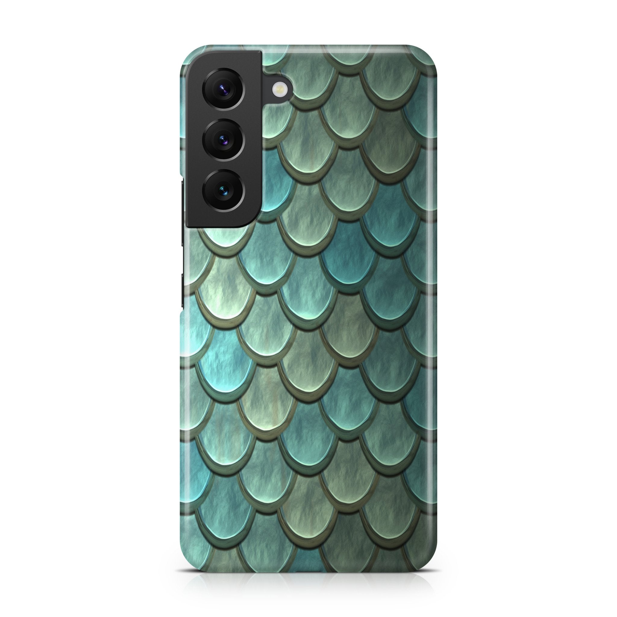 Green Mermaid Scale - Samsung phone case designs by CaseSwagger