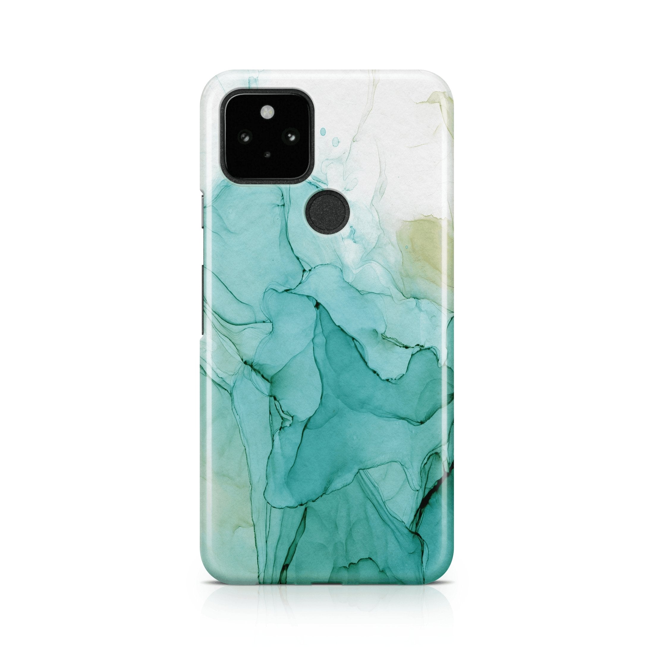 Green InkDeco - Google phone case designs by CaseSwagger