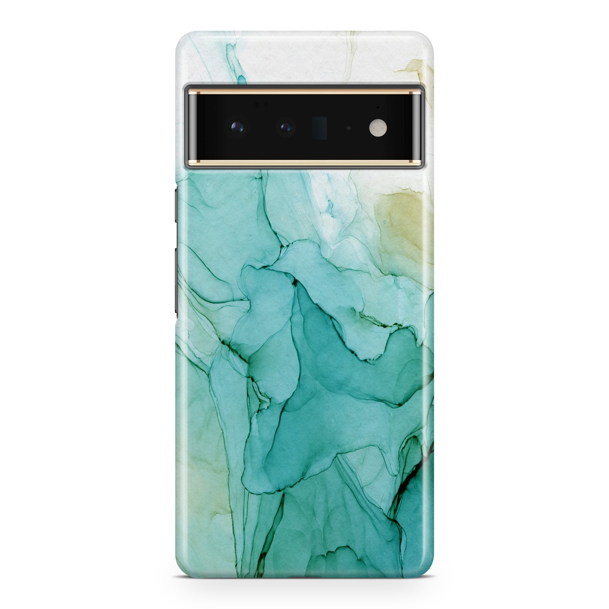 Green InkDeco - Google phone case designs by CaseSwagger