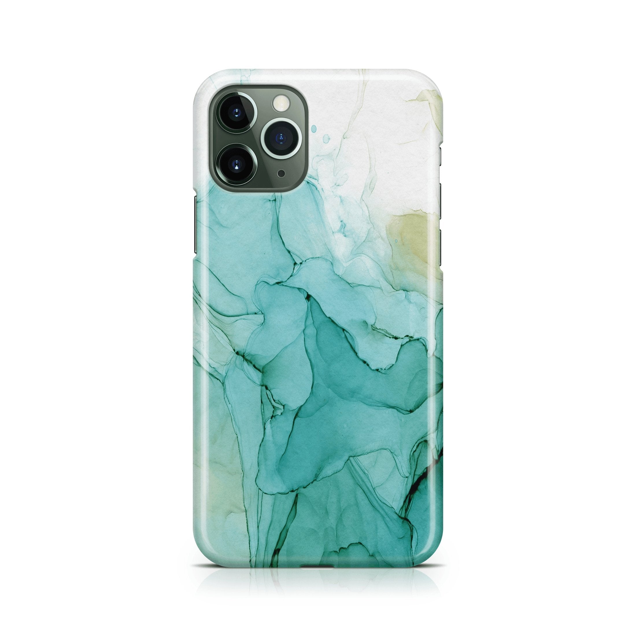 Green InkDeco - iPhone phone case designs by CaseSwagger