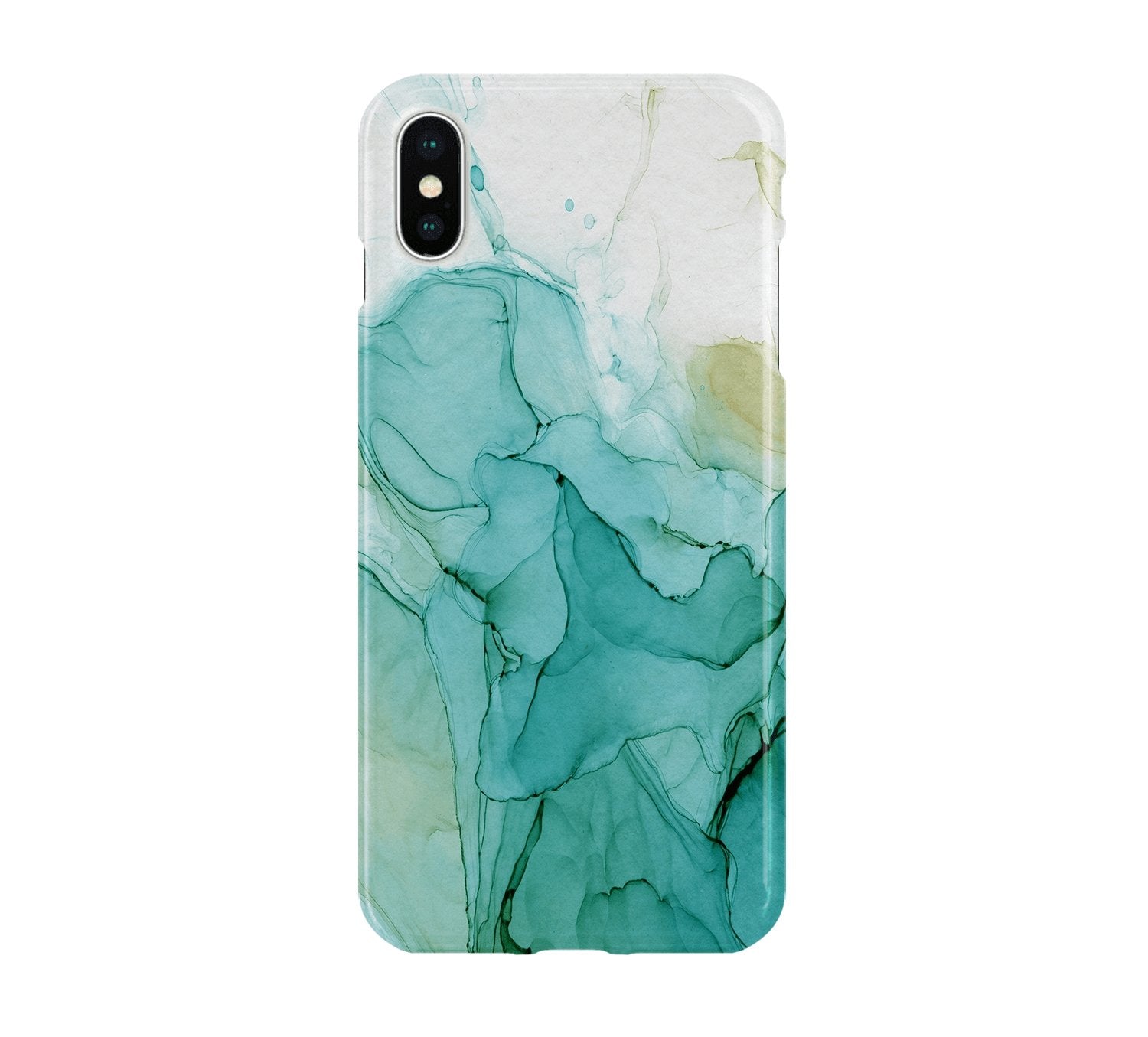 Green InkDeco - iPhone phone case designs by CaseSwagger