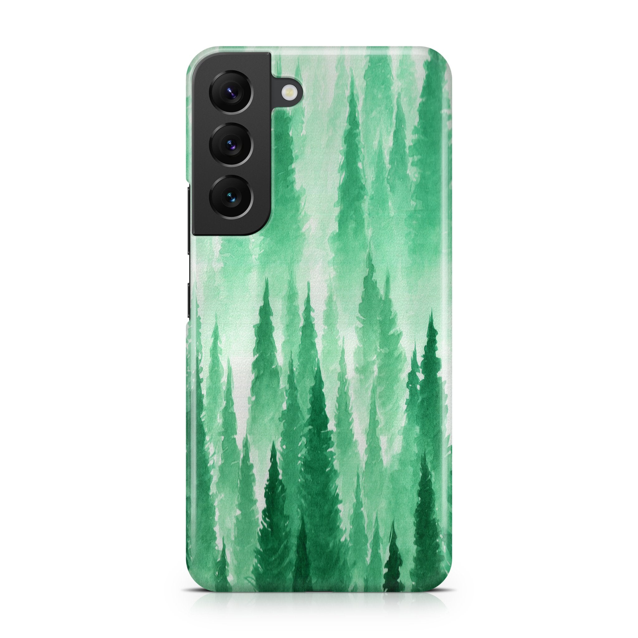 Green Mist Forest - Samsung phone case designs by CaseSwagger