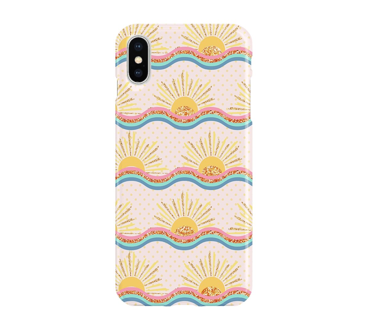 Happy Sun - iPhone phone case designs by CaseSwagger