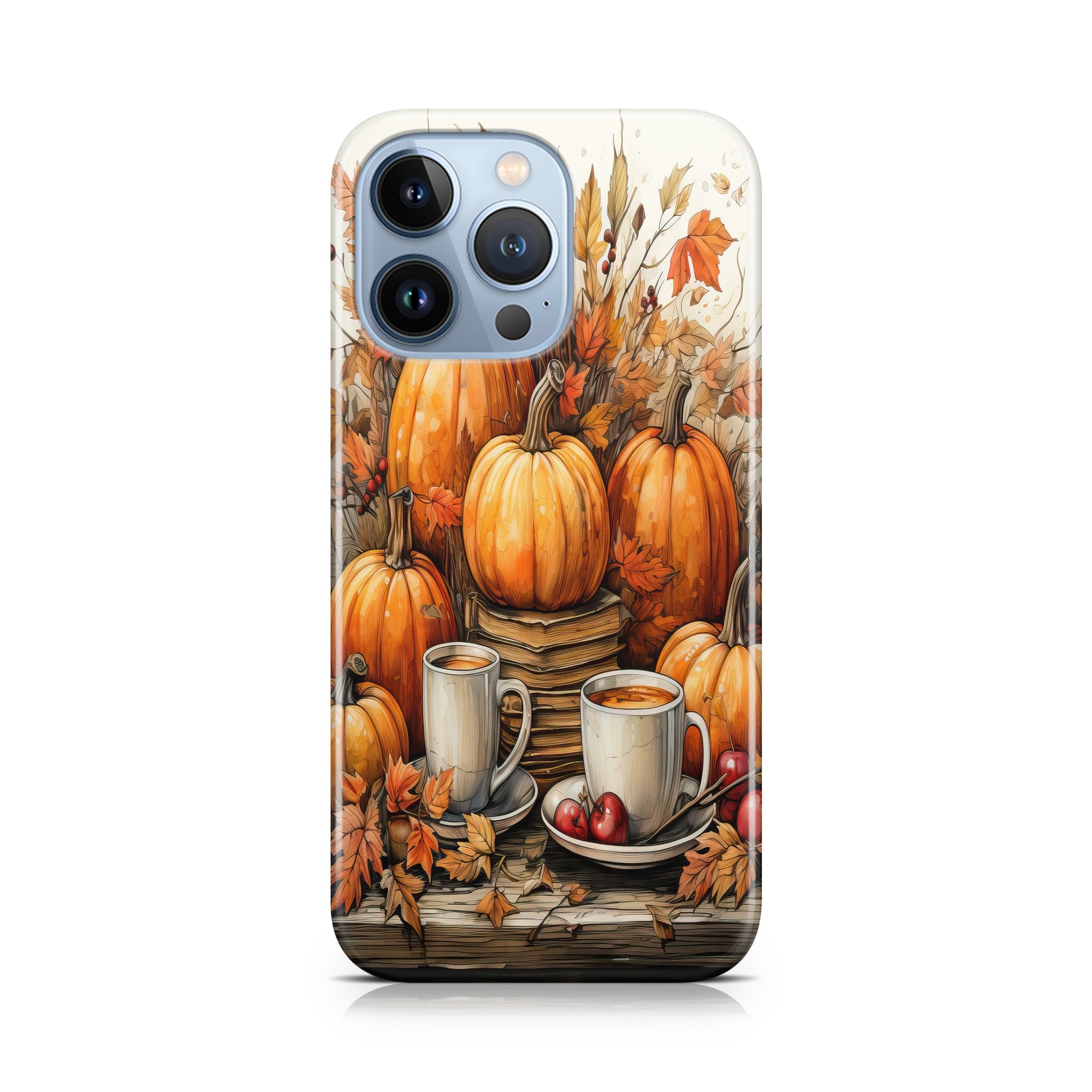 Harvest Pumpkin - iPhone phone case designs by CaseSwagger