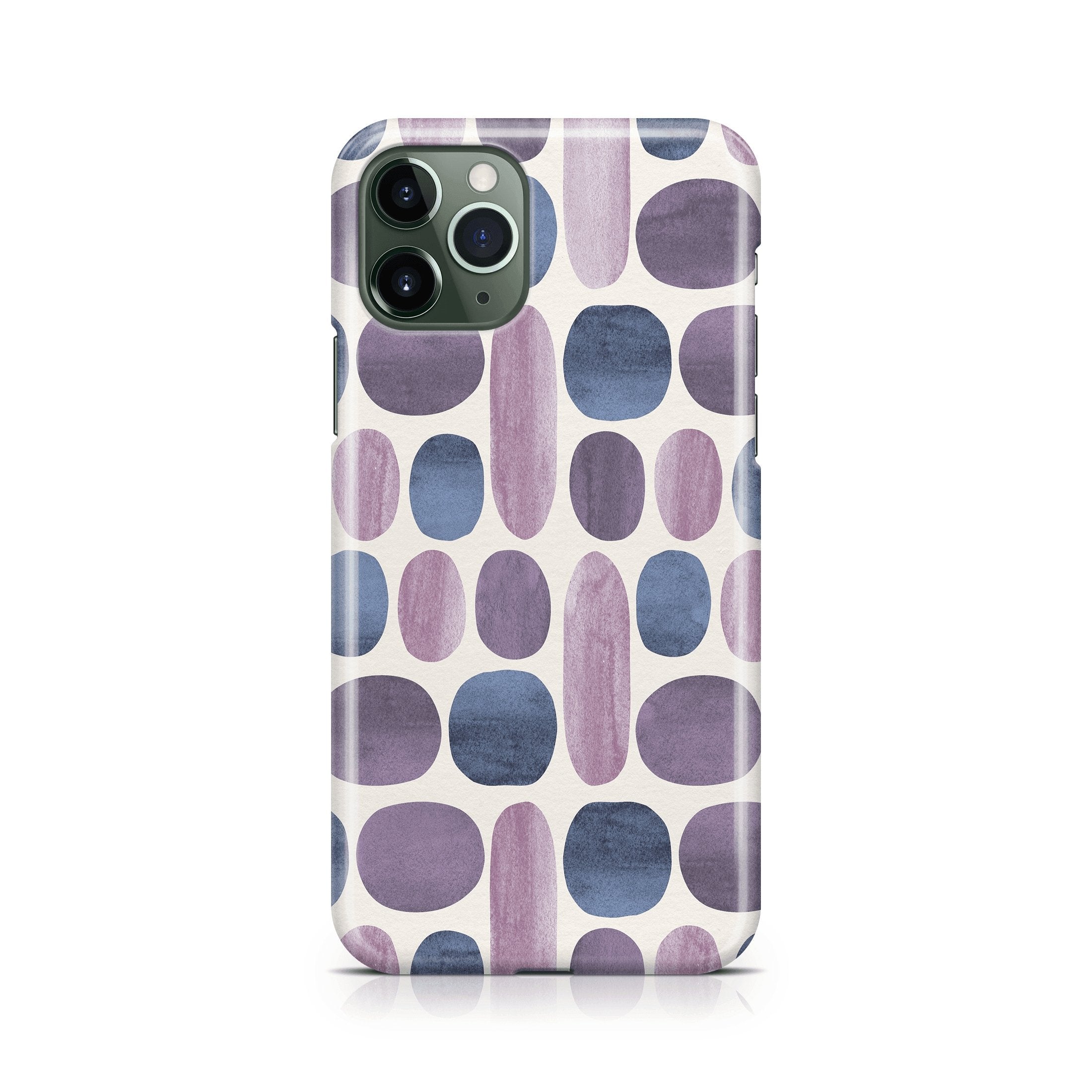 Indigo & Orchids - iPhone phone case designs by CaseSwagger