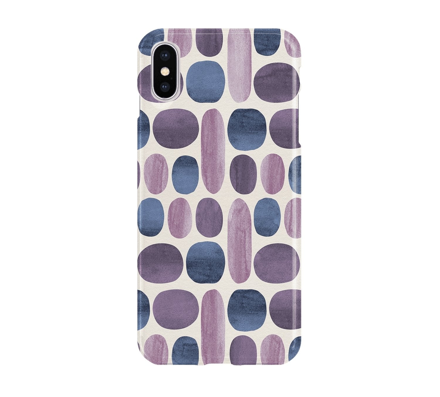Indigo & Orchids - iPhone phone case designs by CaseSwagger