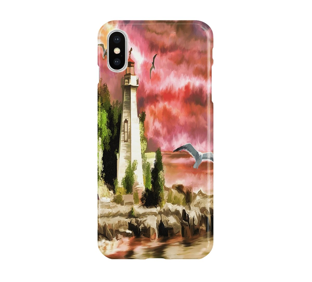 Lighthouse - iPhone phone case designs by CaseSwagger