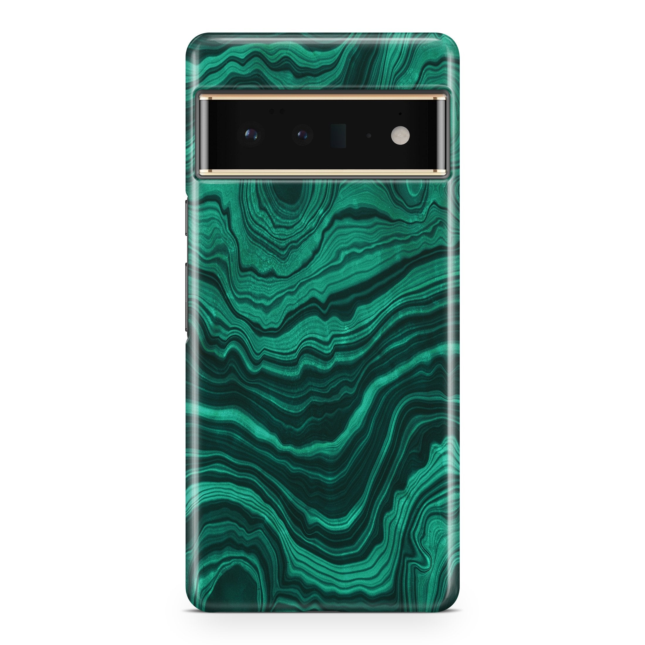 Malachite VI - Google phone case designs by CaseSwagger
