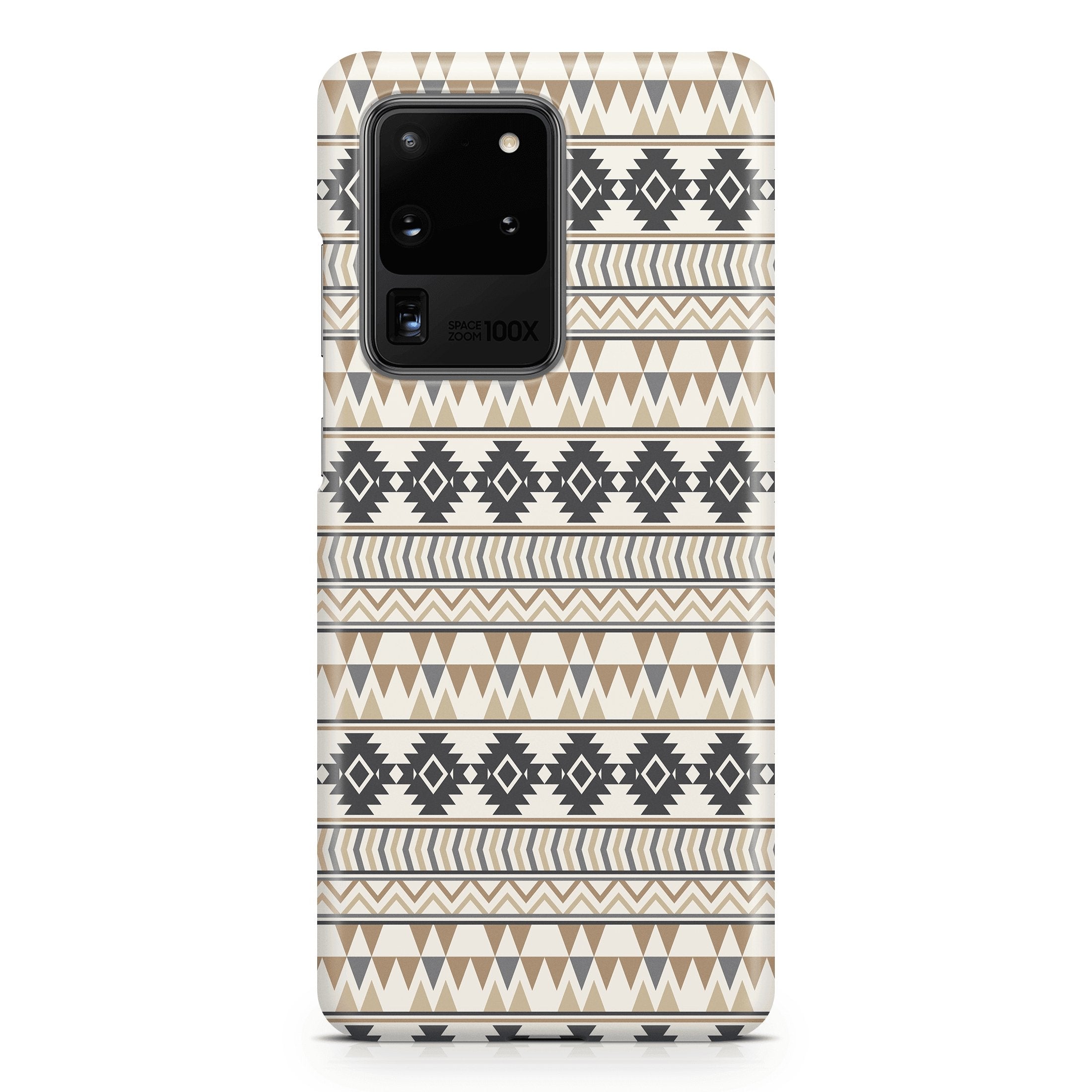 Neutral Aztec - Samsung phone case designs by CaseSwagger