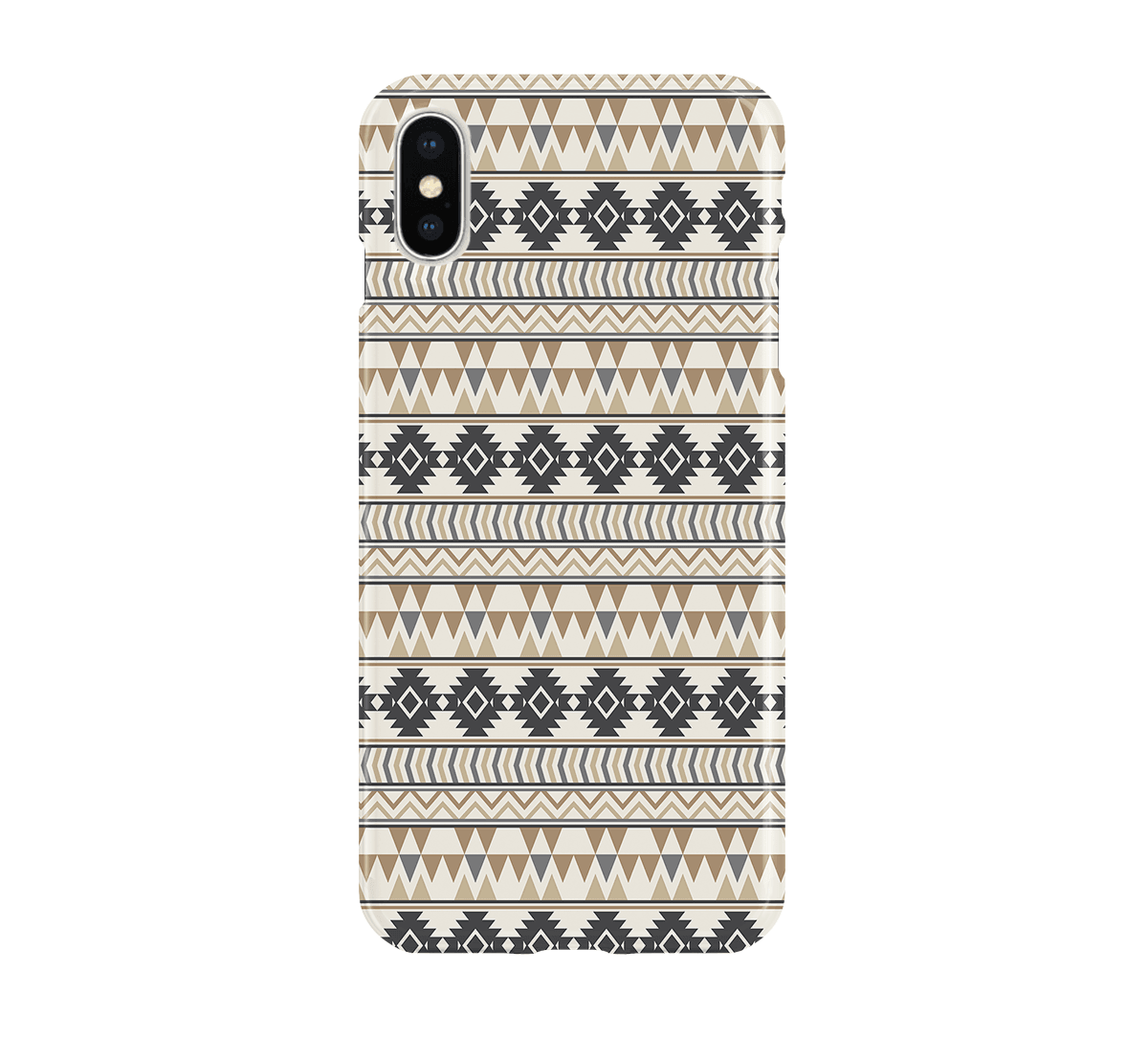 Neutral Aztec - iPhone phone case designs by CaseSwagger