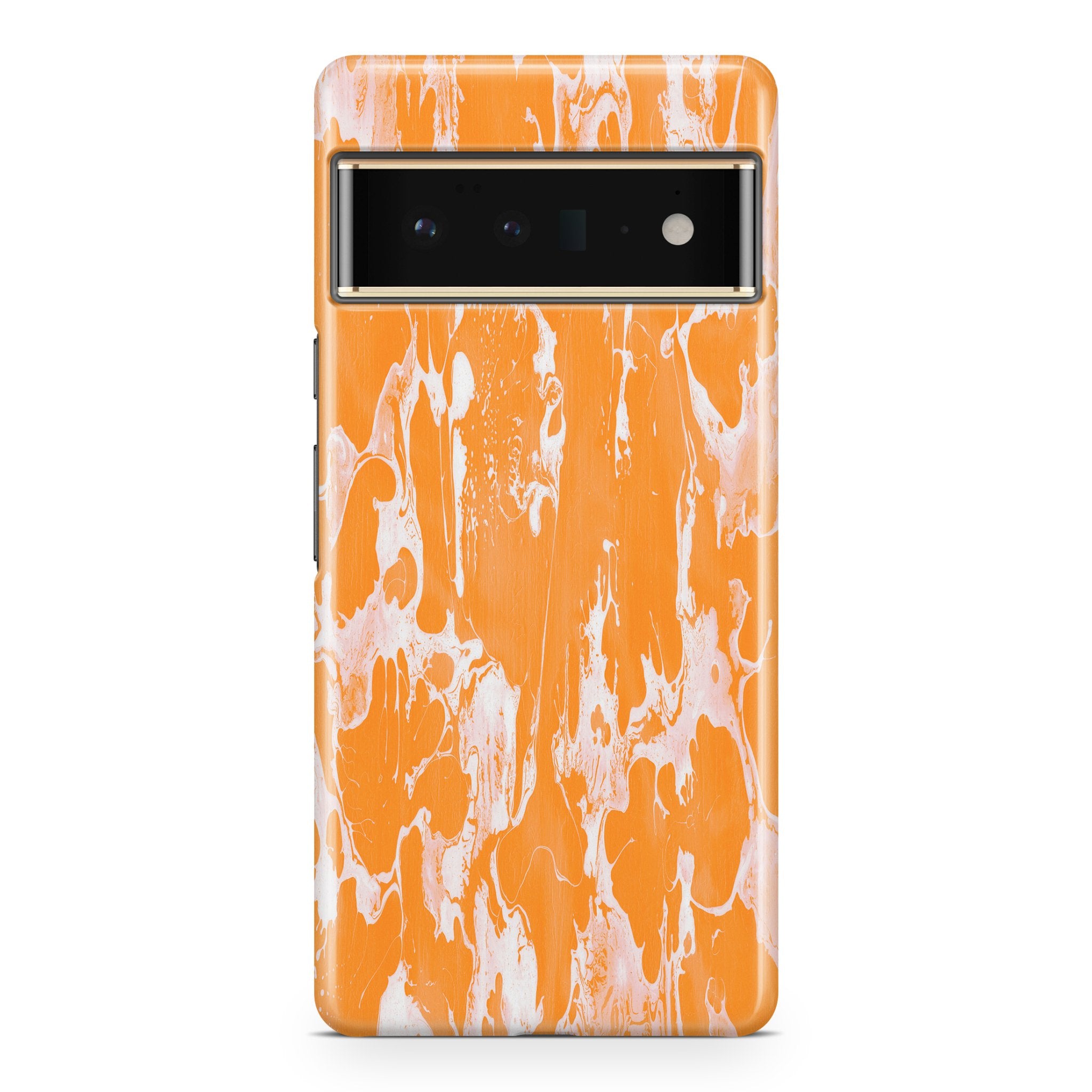 Orange Sherbet - Google phone case designs by CaseSwagger