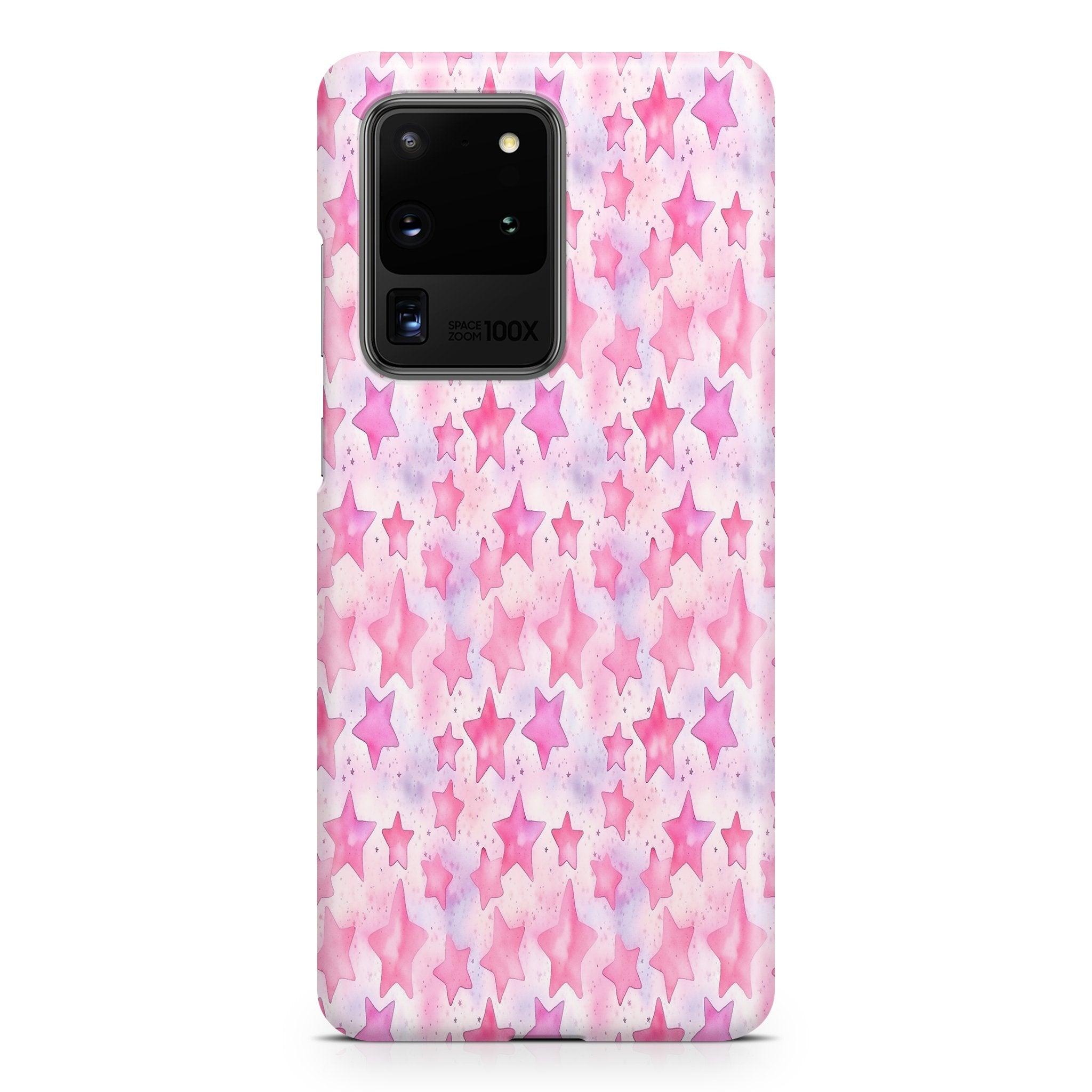 Pink Star - Samsung phone case designs by CaseSwagger